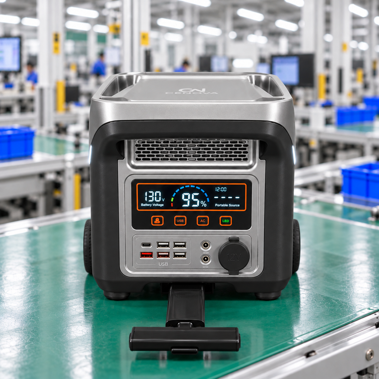 B-3000ZL 3000W Portable Power Station (3072Wh),CENOVA ENERGY,B-3000ZL 3000W Portable Power Station (3072Wh)