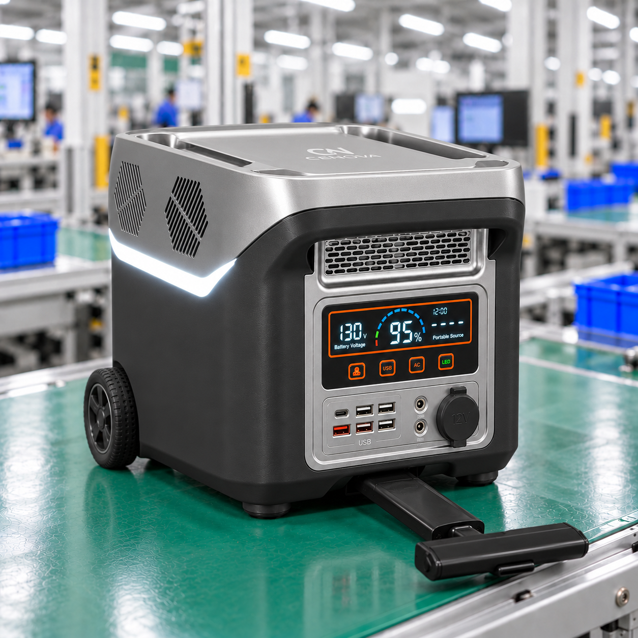 B-3000ZL 3000W Portable Power Station (3072Wh),CENOVA ENERGY,B-3000ZL 3000W Portable Power Station (3072Wh)