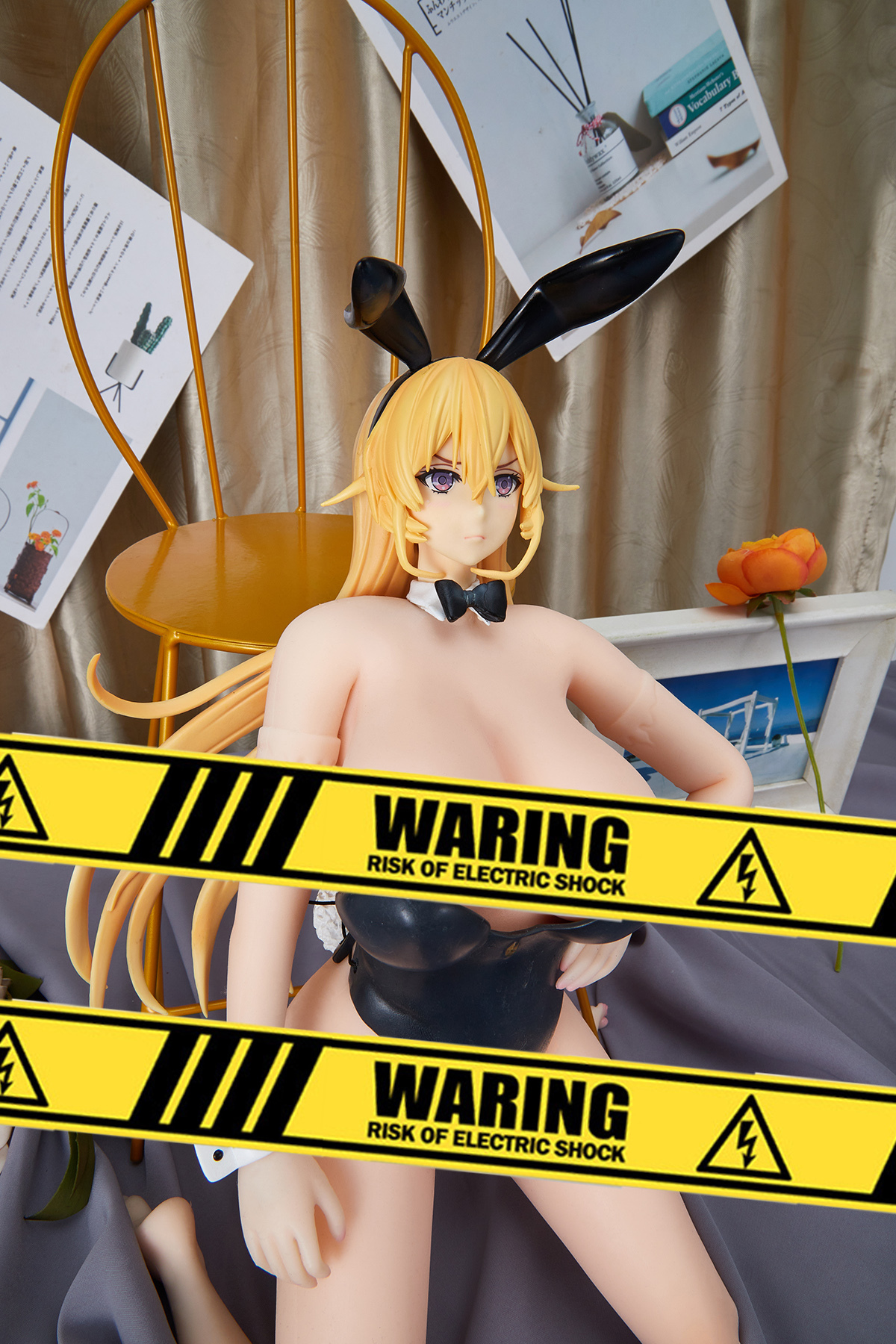 45cm Elegant Blonde Culinary Anime Silicone Doll – Premium Fantasy Companion