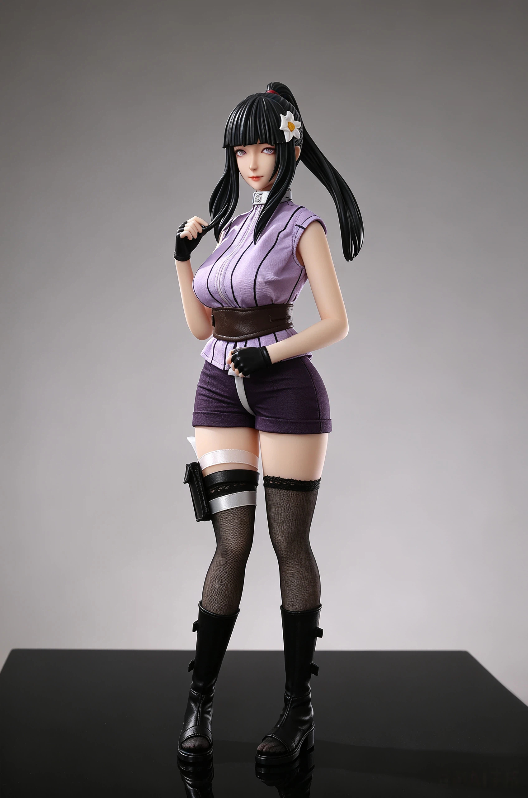 65cm Spring Blossom Silicone Anime Doll – Sweet Floral Fantasy Companion