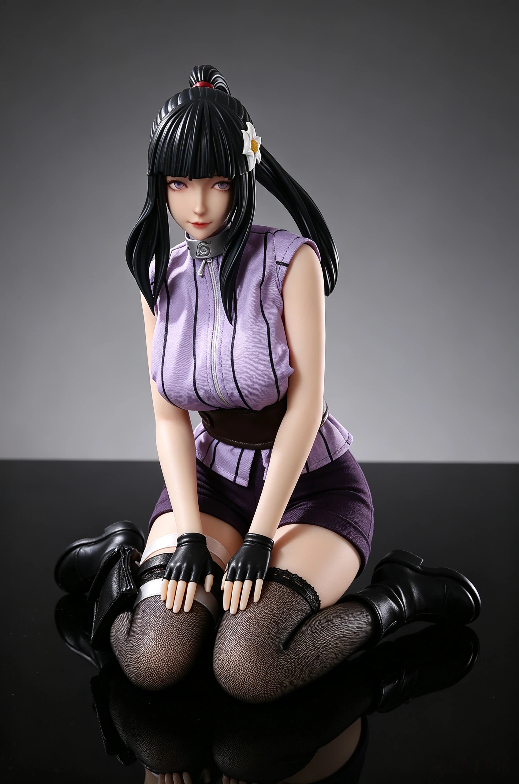 65cm Spring Blossom Silicone Anime Doll – Sweet Floral Fantasy Companion