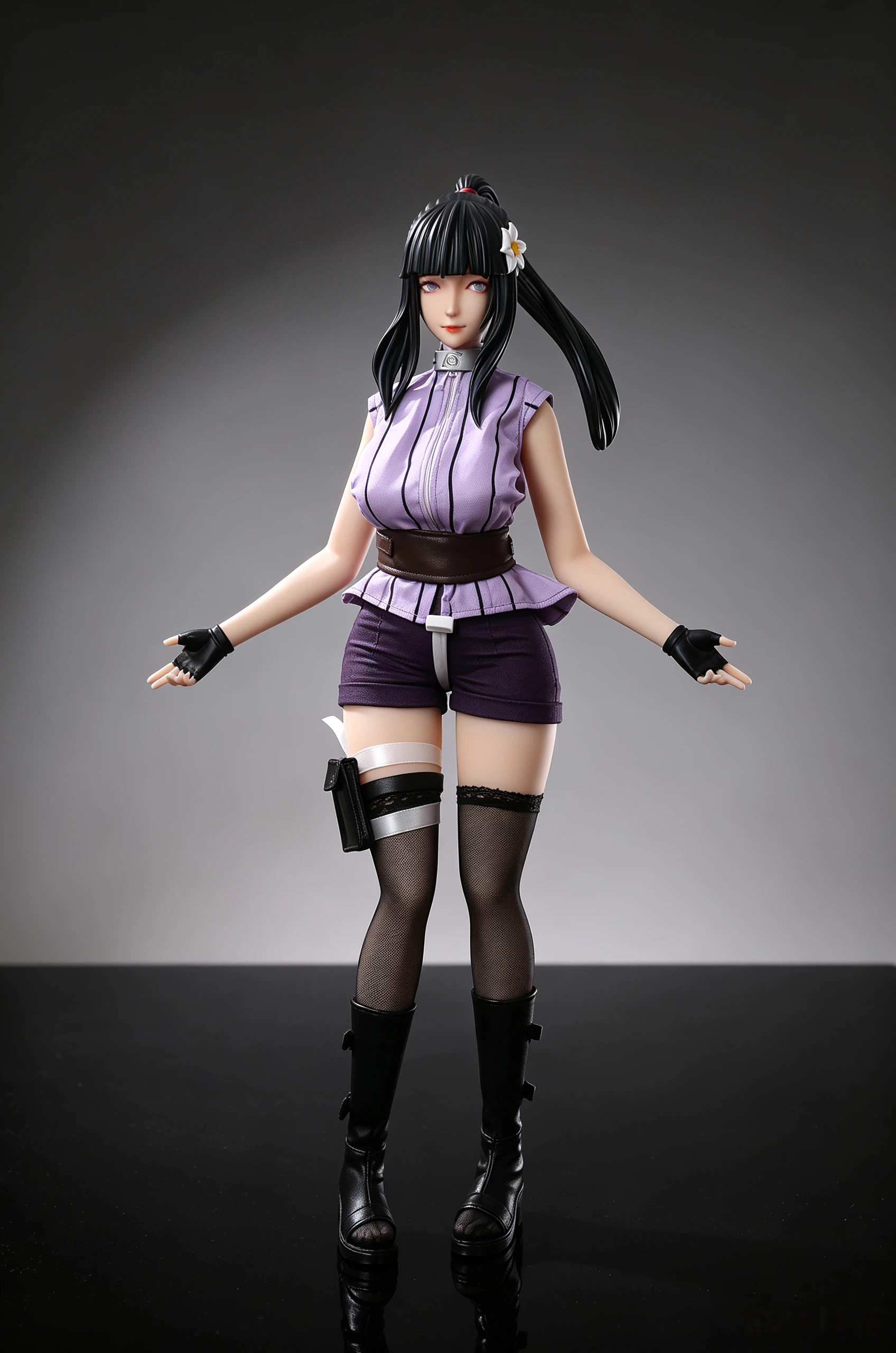 65cm Spring Blossom Silicone Anime Doll – Sweet Floral Fantasy Companion