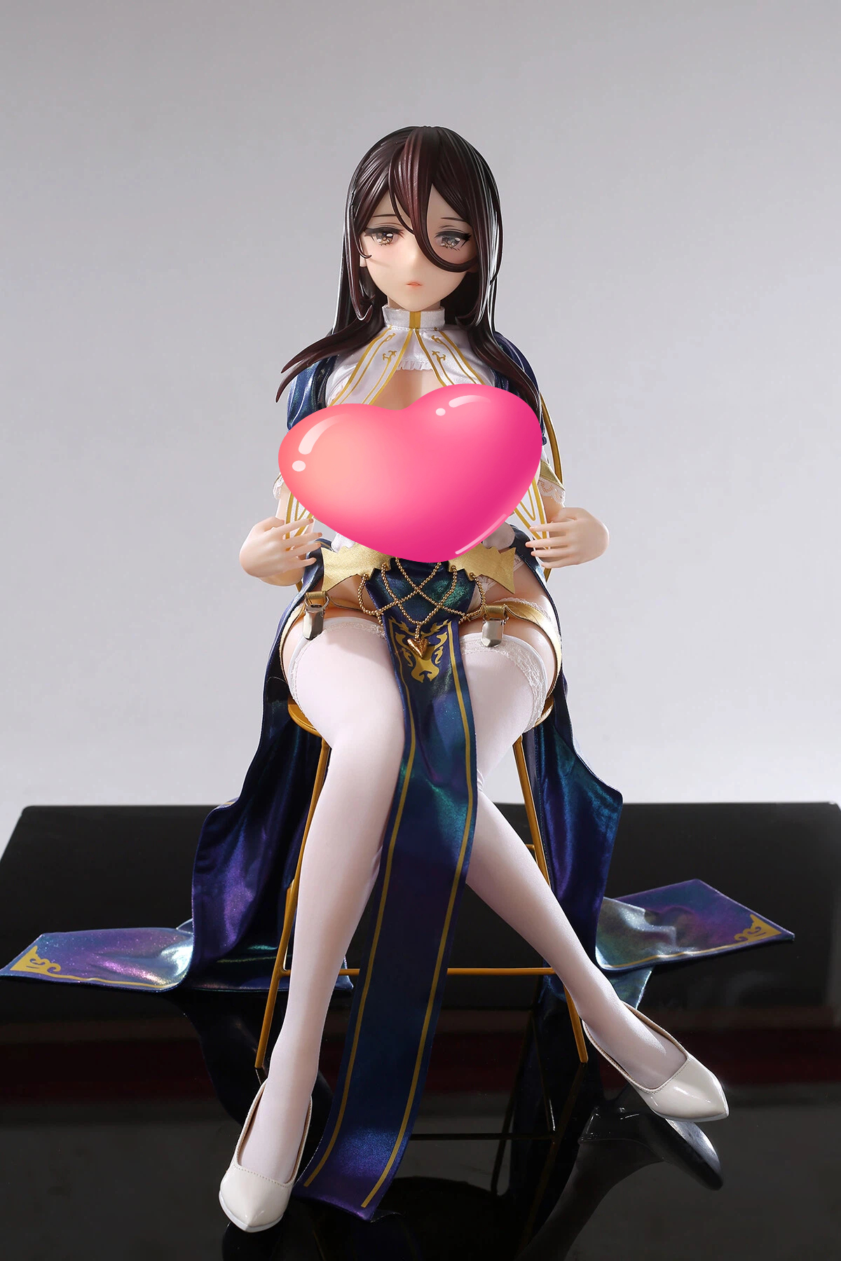 65cm Celestial Sister Silicone Anime Doll – Elegant Sacred Fantasy Companion