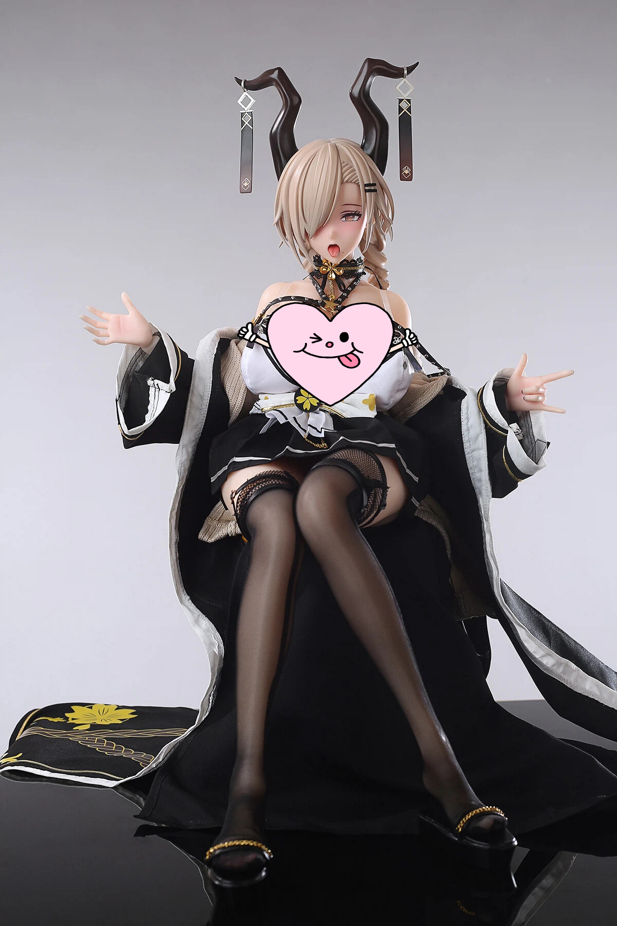 65cm Rosewood Dream Silicone Anime Doll – Elegant Japanese Fantasy Companion