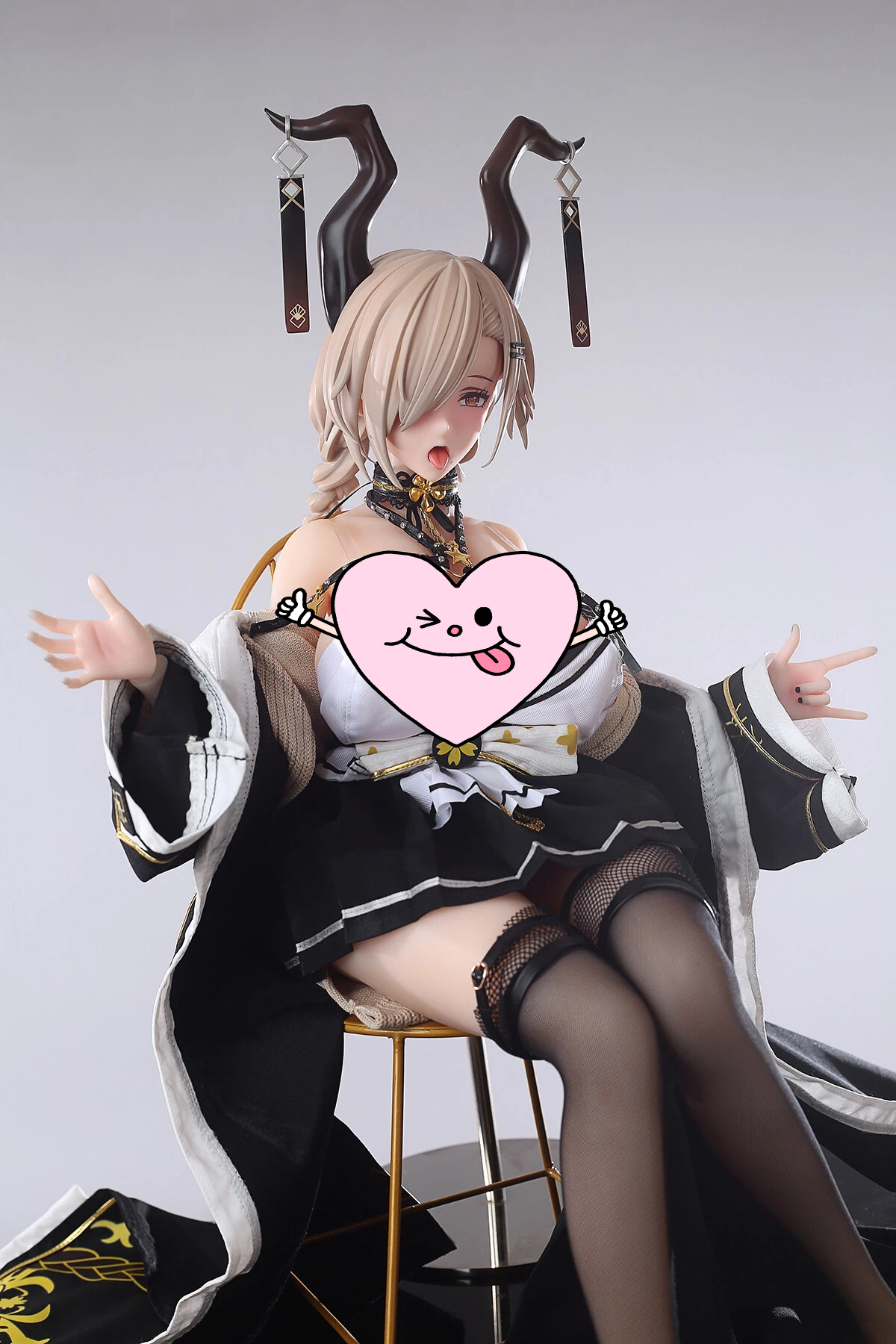 65cm Rosewood Dream Silicone Anime Doll – Elegant Japanese Fantasy Companion