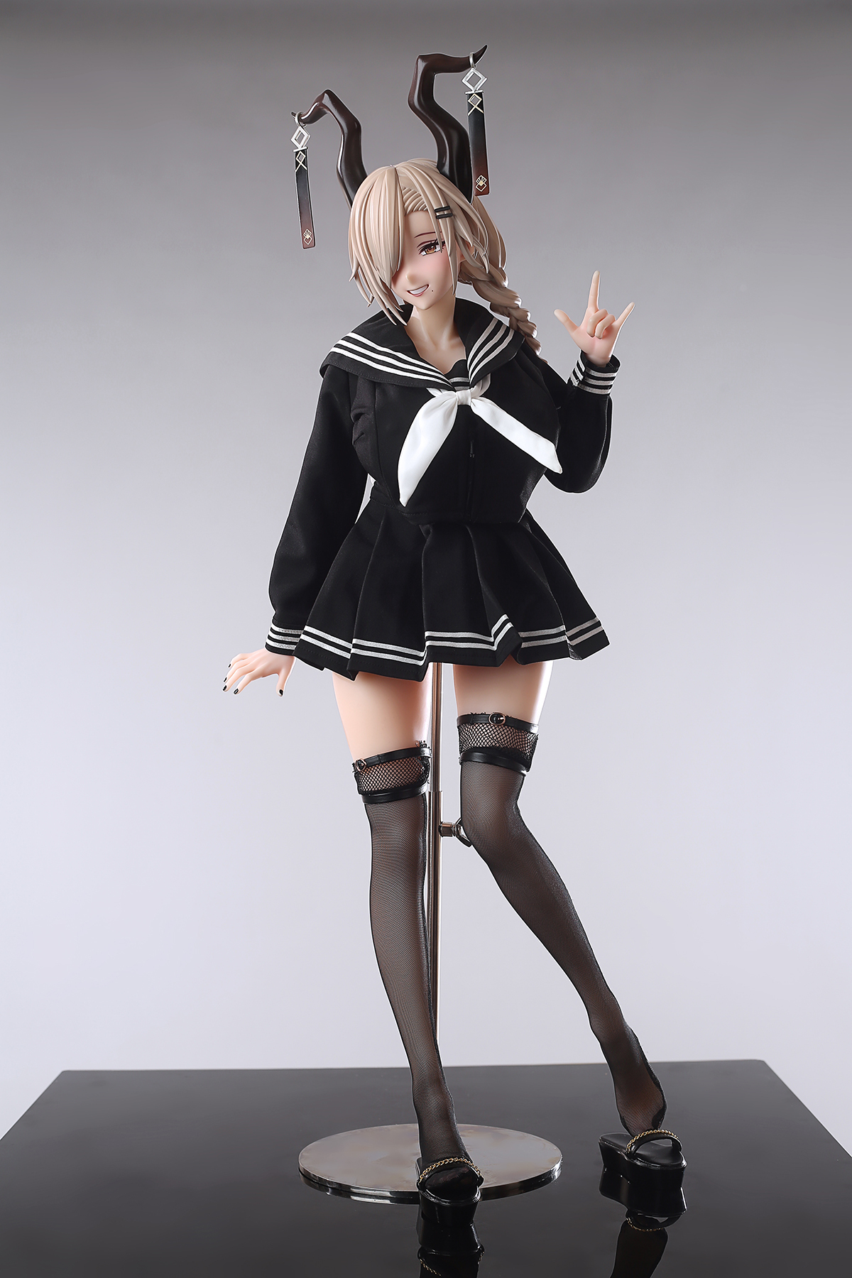 65cm Rosewood Dream Silicone Anime Doll – Elegant Japanese Fantasy Companion