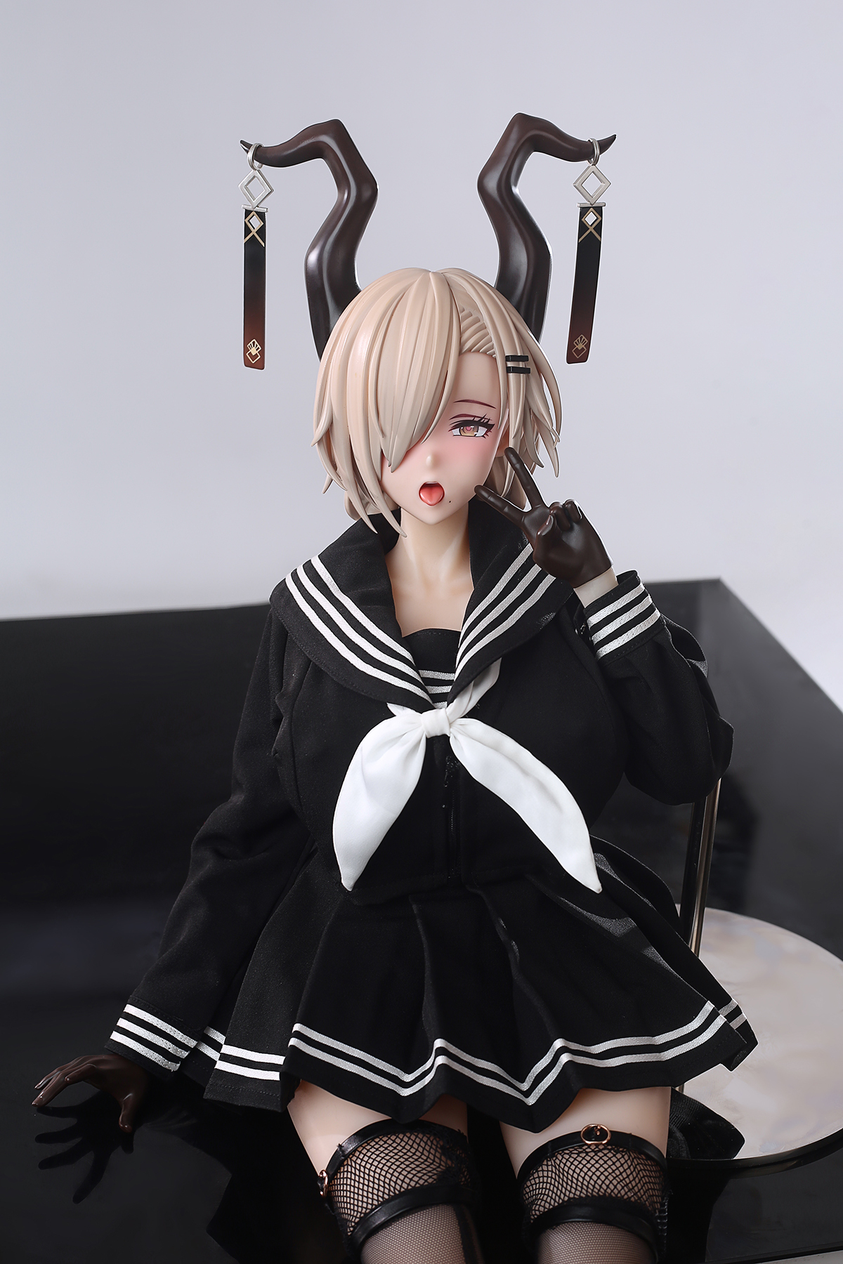 65cm Rosewood Dream Silicone Anime Doll – Elegant Japanese Fantasy Companion