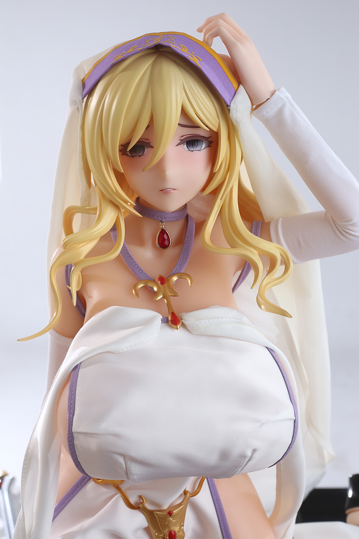 65cm Sacred Blade Maiden Silicone Anime Doll – Holy Knight Fantasy Companion