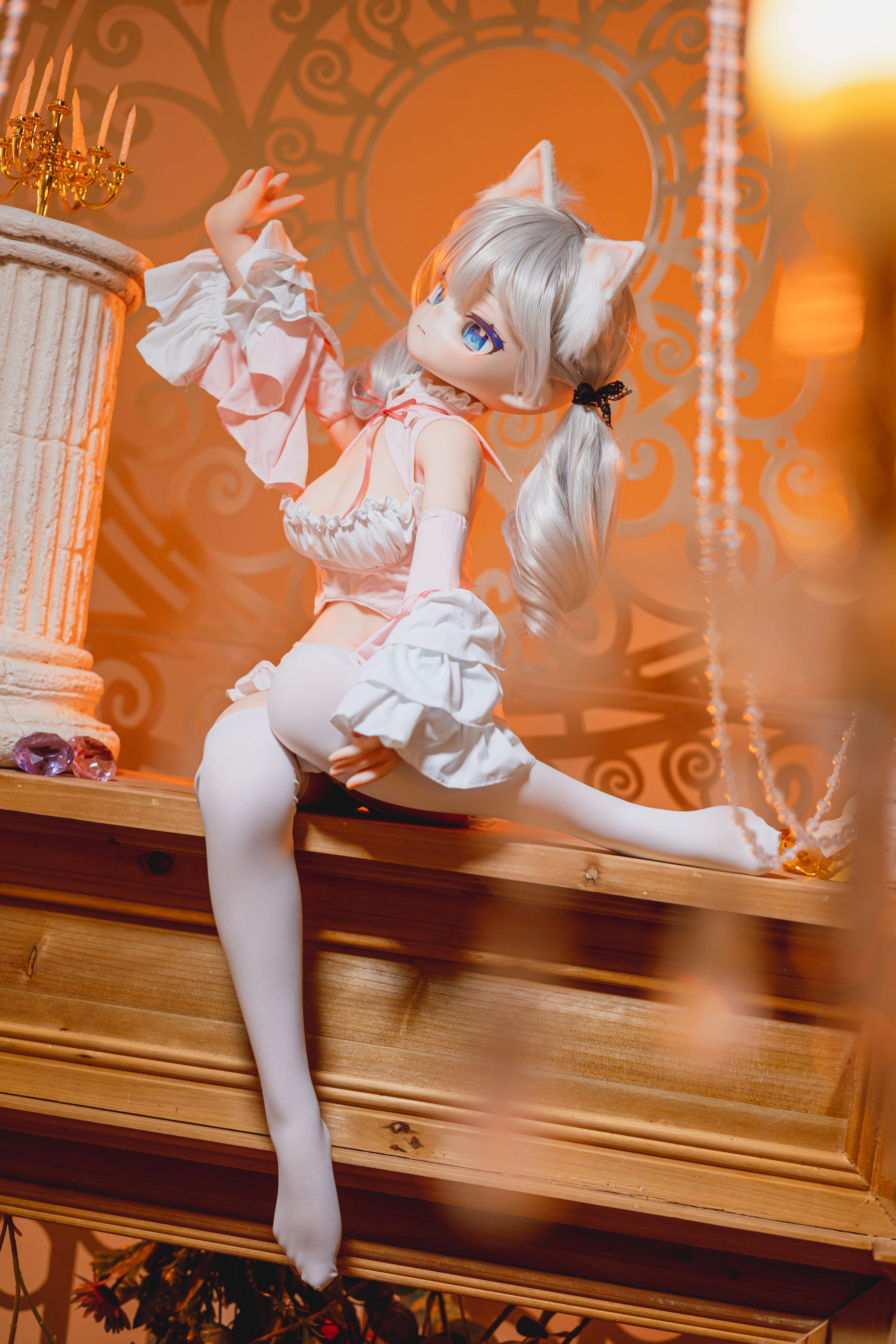 75/85cm Cyber Doll Youmi – Premium Silicone Anime Collectible Figure