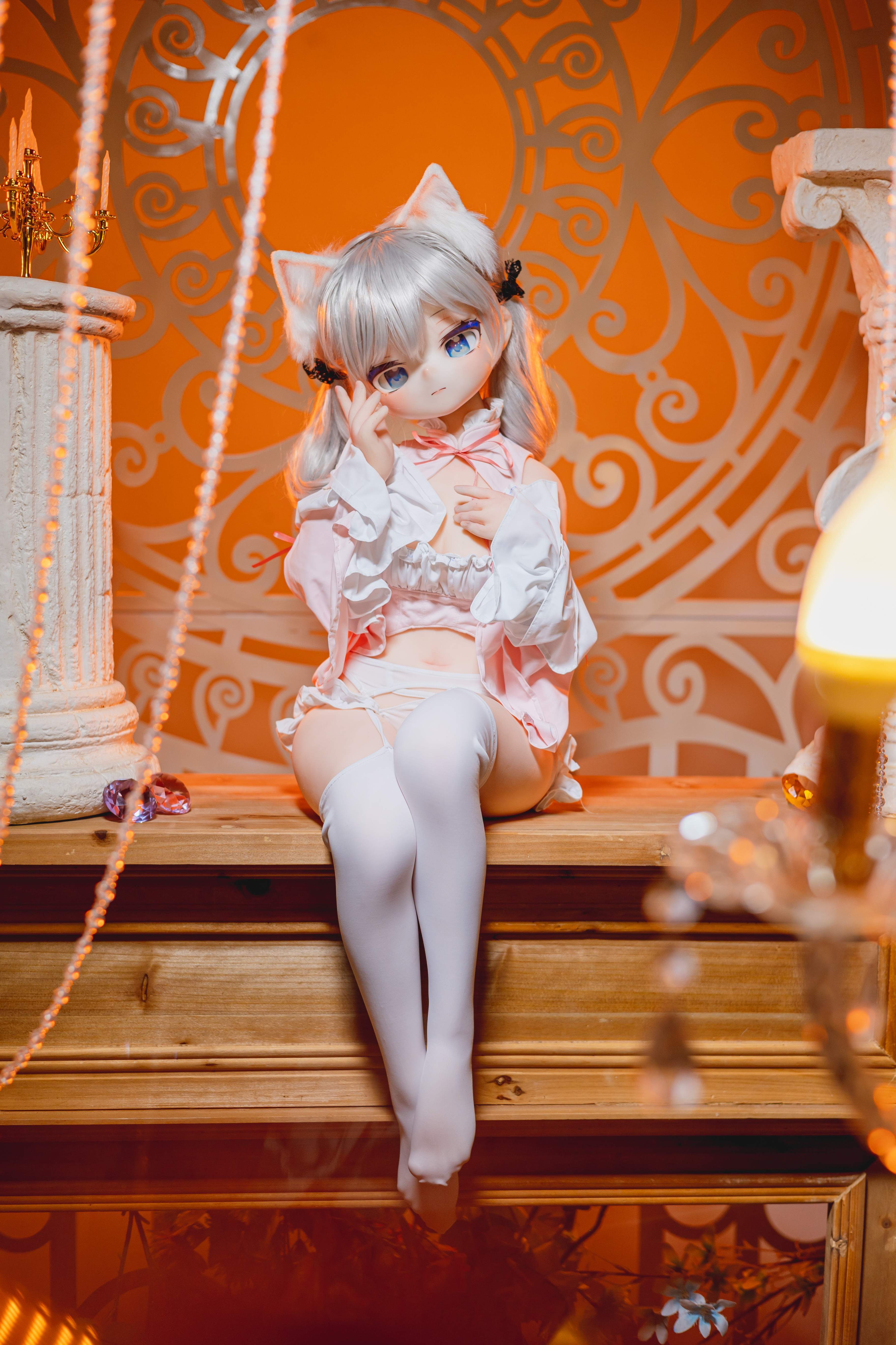 75/85cm Cyber Doll Youmi – Premium Silicone Anime Collectible Figure