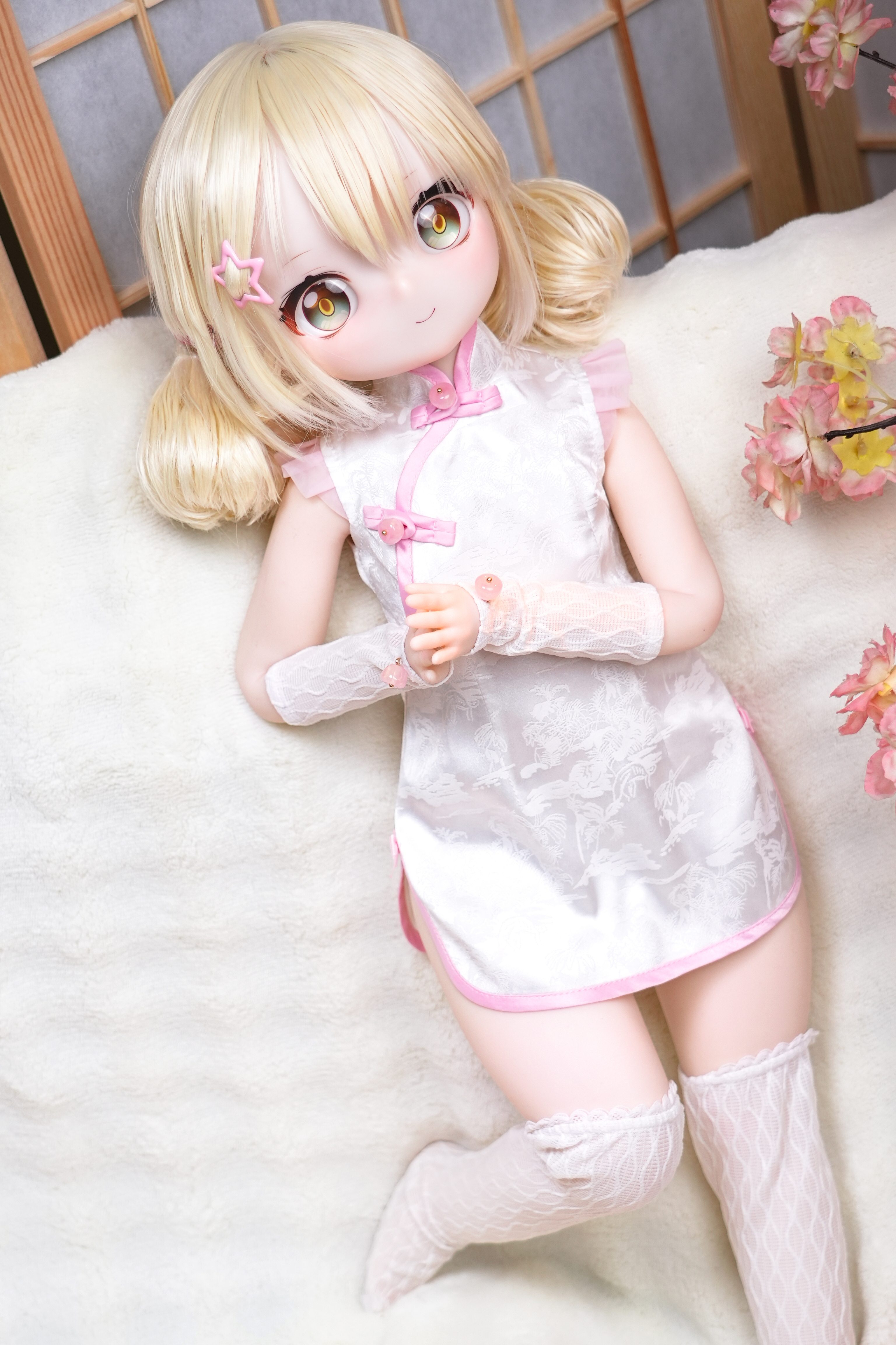 75/85cm Rina Cyber Figure – Premium Silicone Anime Statue for Collectors