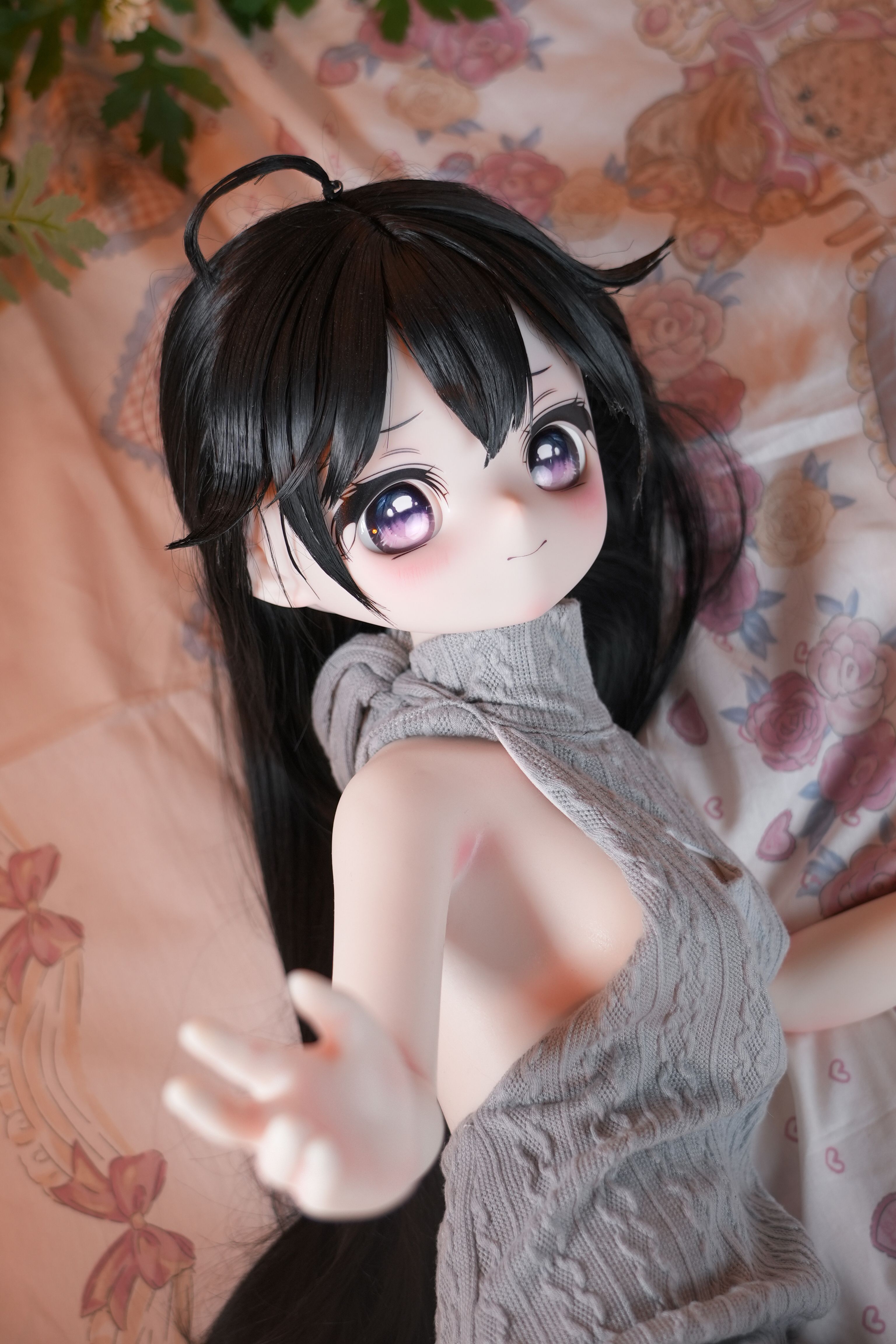 70/85cm Silicone Anime Figure Ya Zi – Premium Cyber Character Display Model