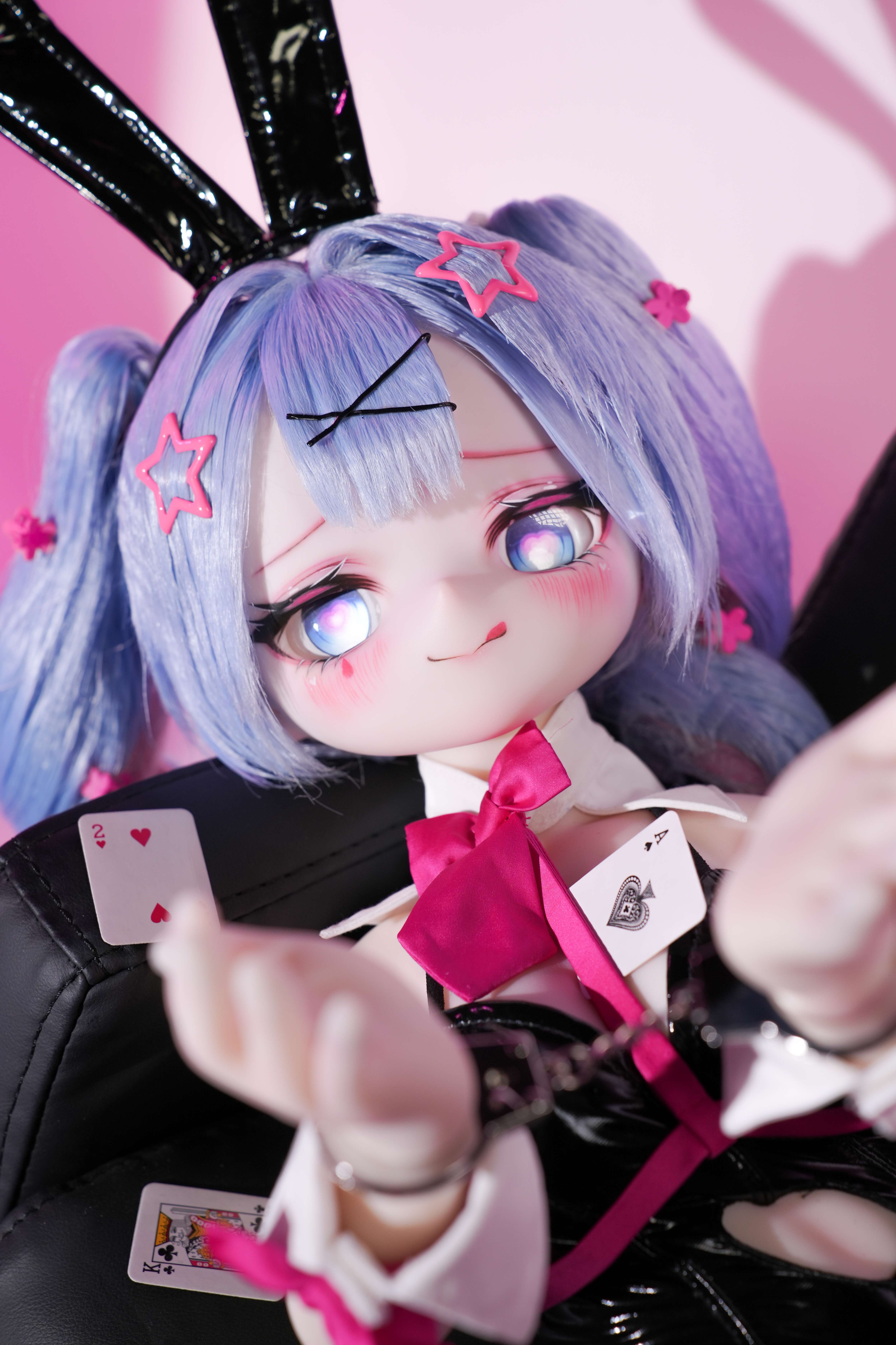 75/85cm Cyber Girl Hatsune Rabbit – Premium Silicone Anime Display Collectible