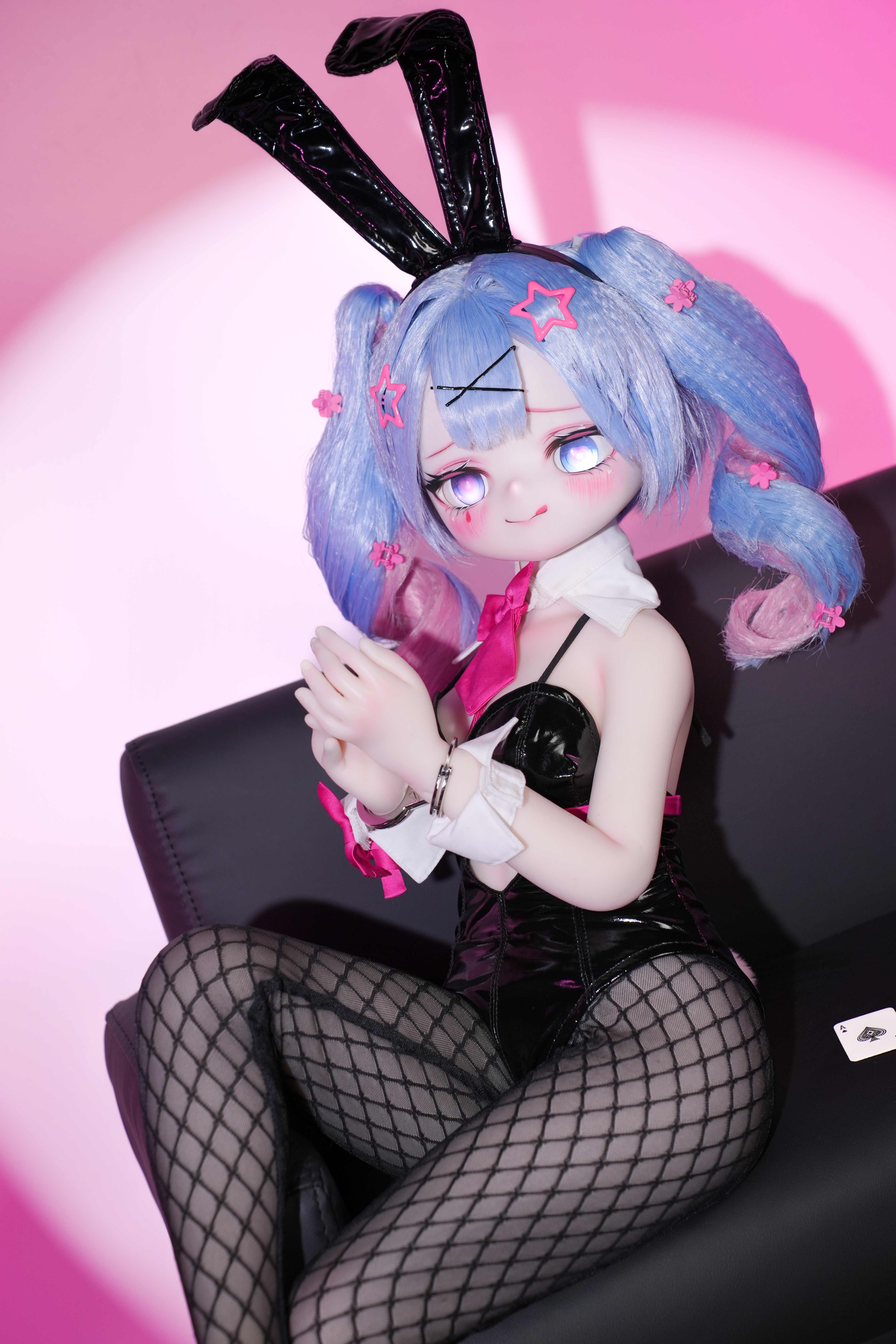75/85cm Cyber Girl Hatsune Rabbit – Premium Silicone Anime Display Collectible