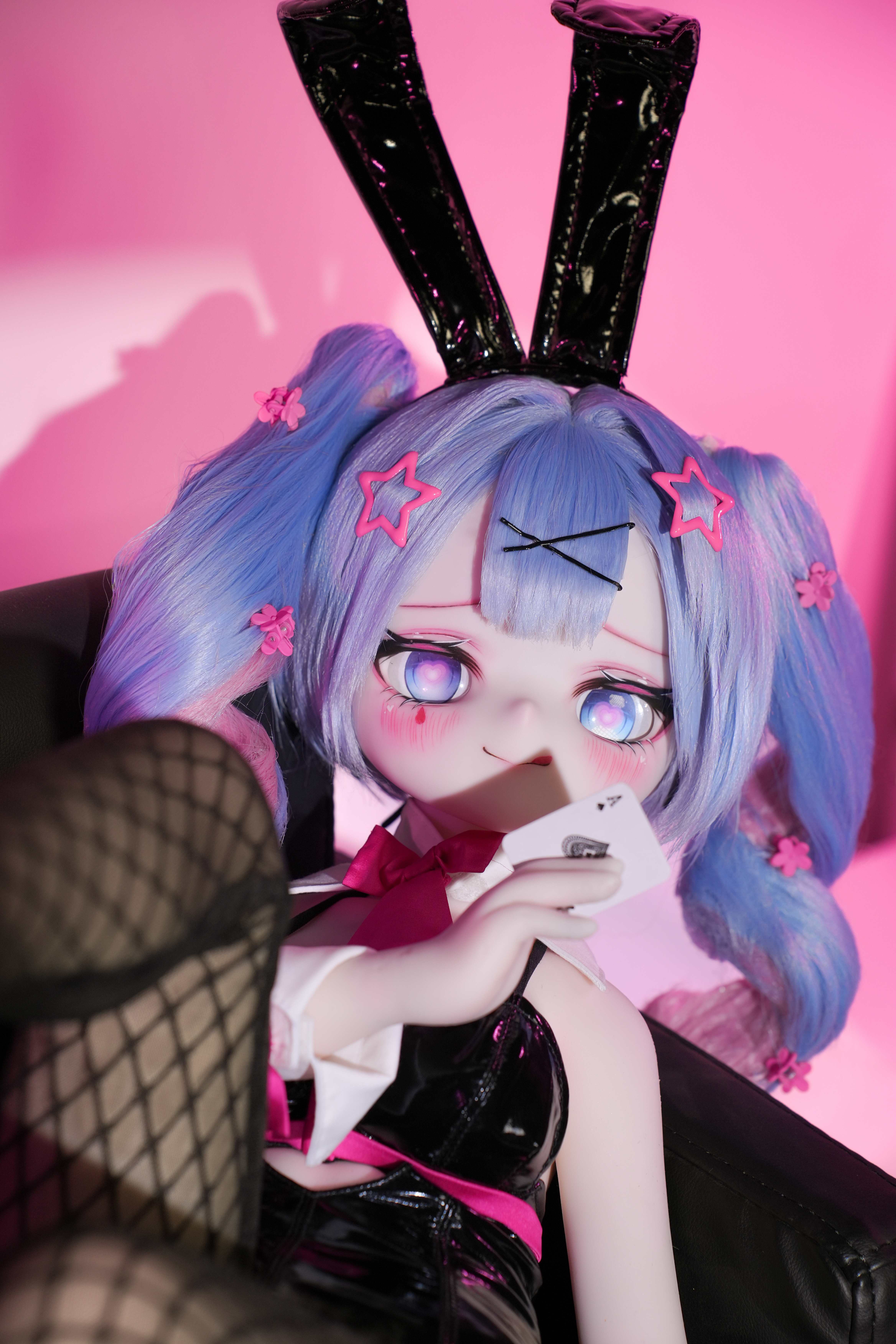 75/85cm Cyber Girl Hatsune Rabbit – Premium Silicone Anime Display Collectible