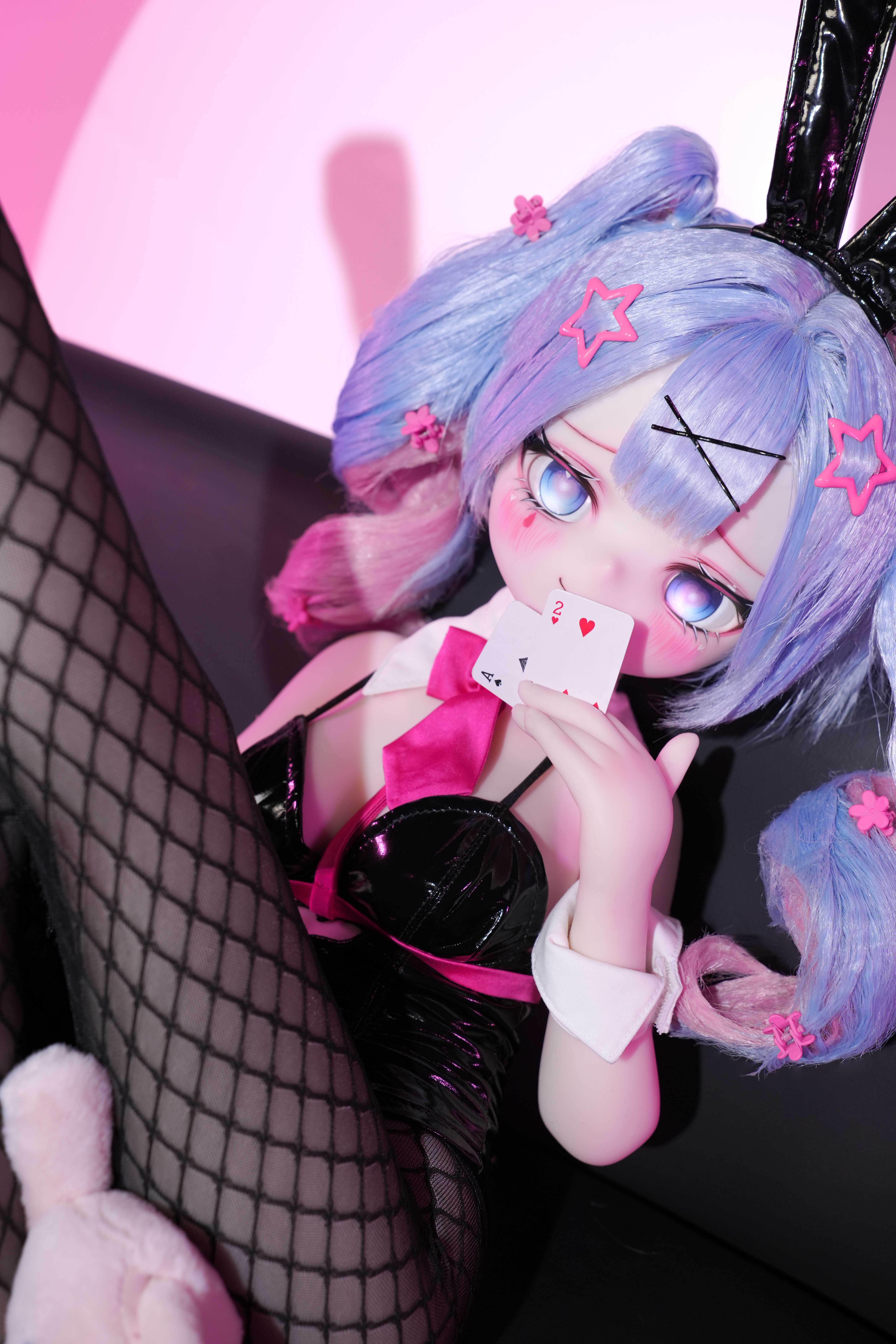 75/85cm Cyber Girl Hatsune Rabbit – Premium Silicone Anime Display Collectible