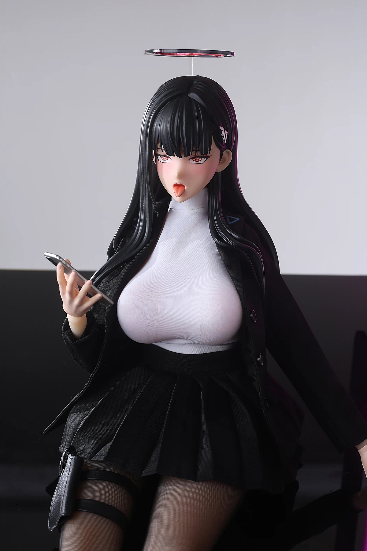65cm Moon Sakura Silicone Anime Doll – Elegant Lunar Fantasy Companion