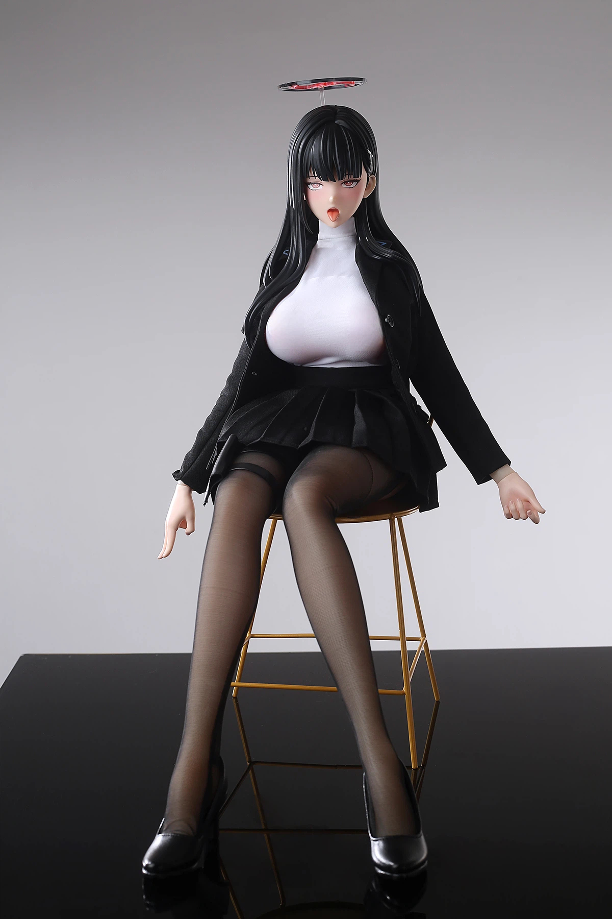 65cm Moon Sakura Silicone Anime Doll – Elegant Lunar Fantasy Companion