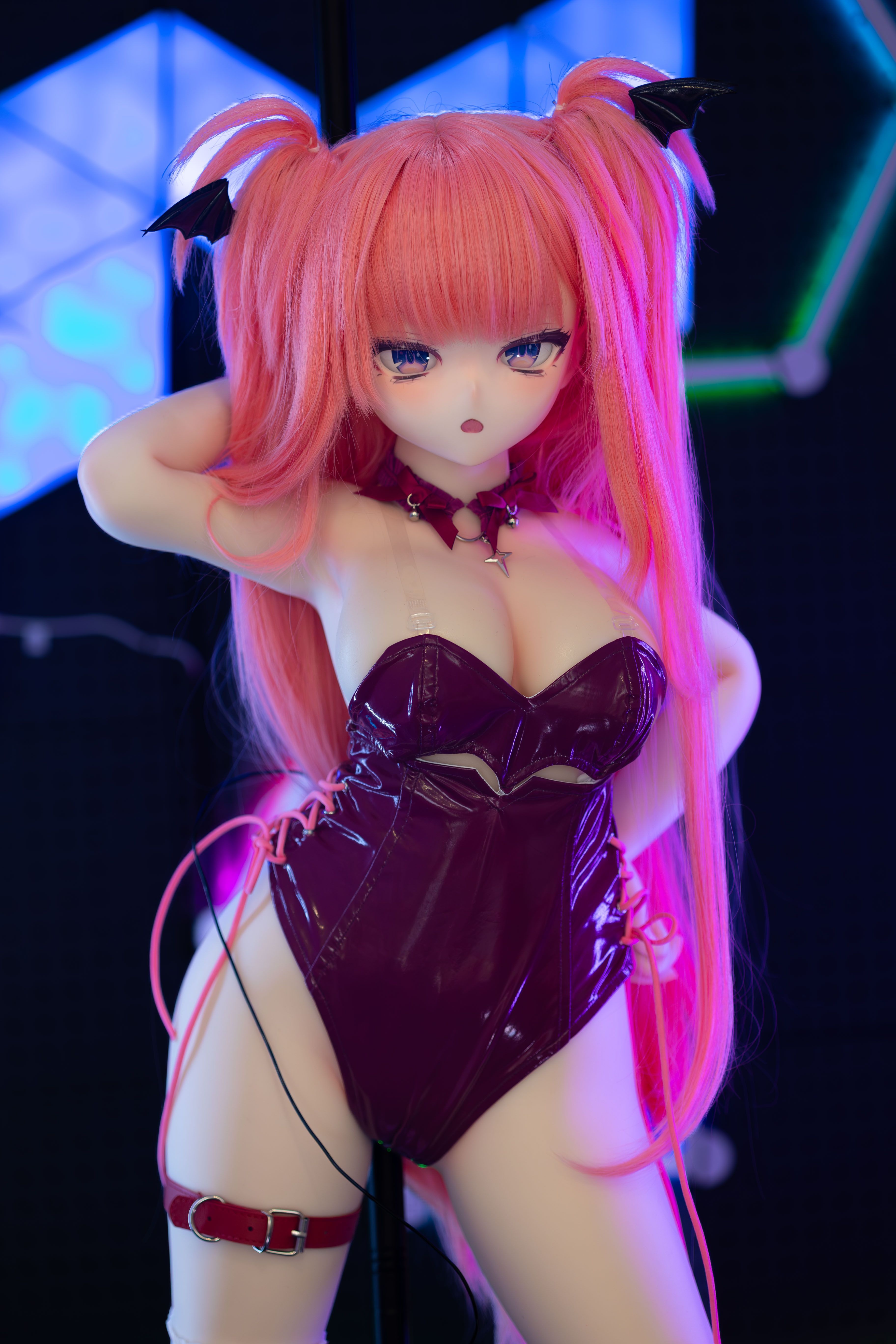 Premium Silicone Lilum Doll – 115cm Poseable Cyber Anime Figure