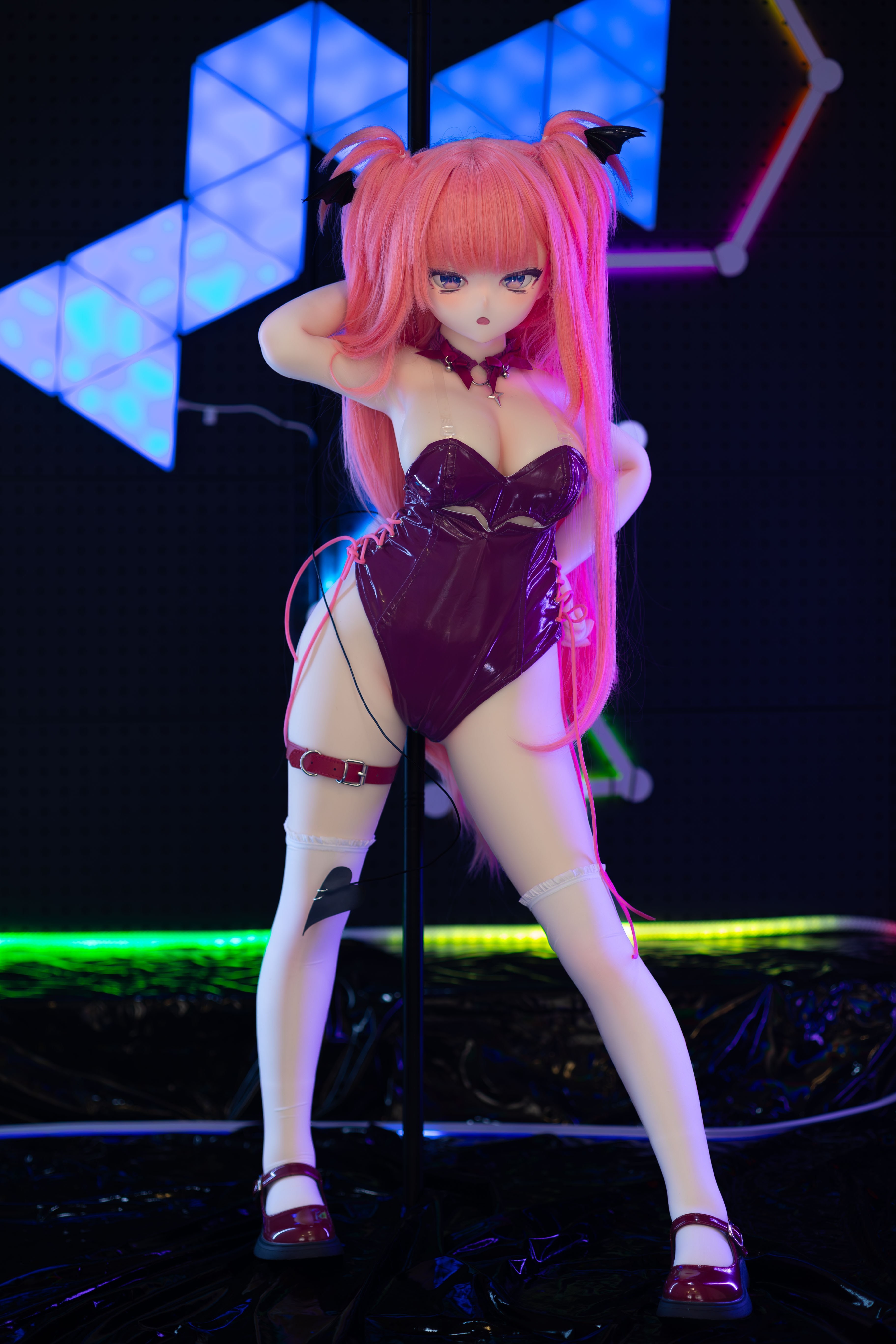 Premium Silicone Lilum Doll – 115cm Poseable Cyber Anime Figure