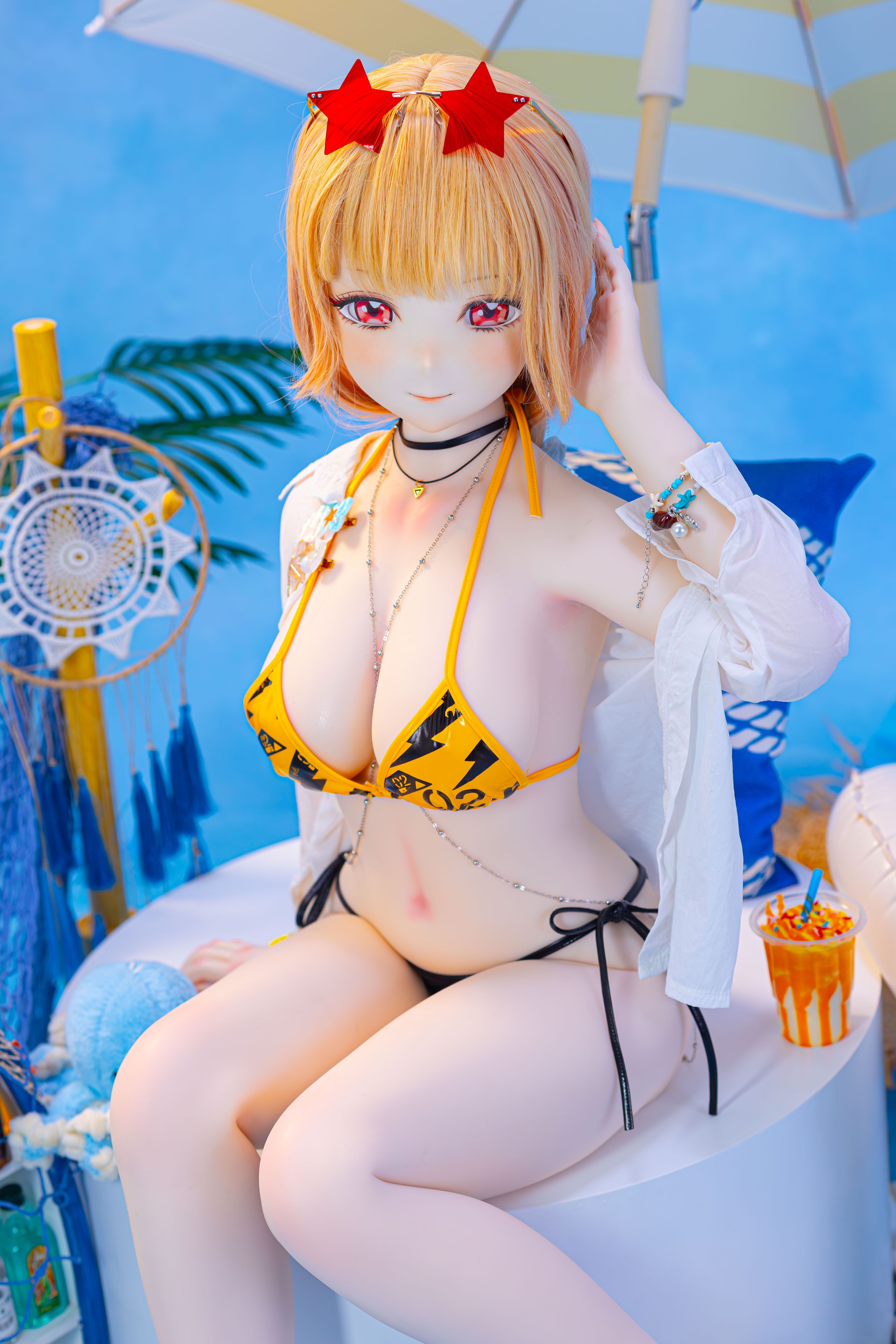 Cyber Silicone Doll SAKUMU – 138cm Premium Anime Character Figure