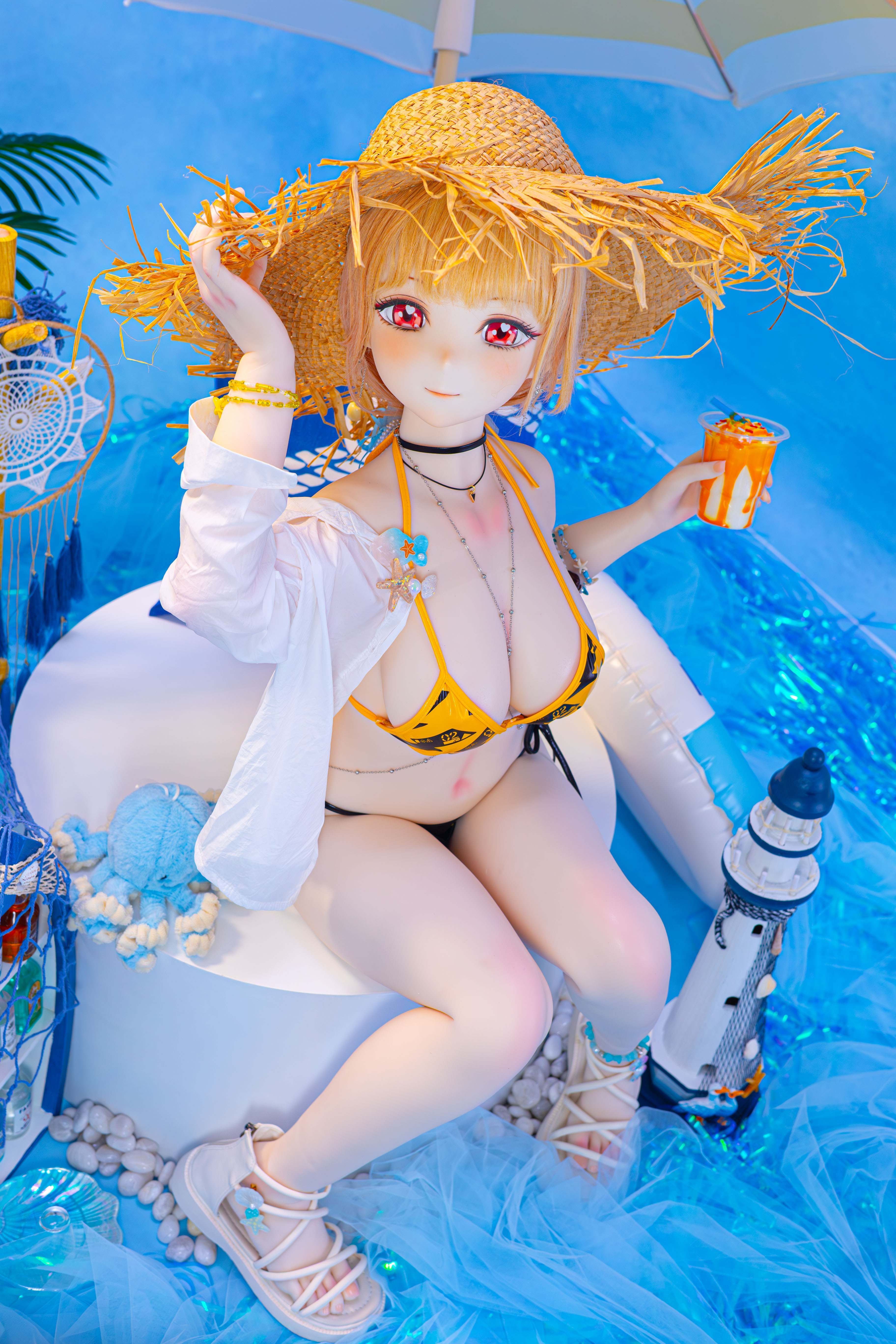 Cyber Silicone Doll SAKUMU – 138cm Premium Anime Character Figure