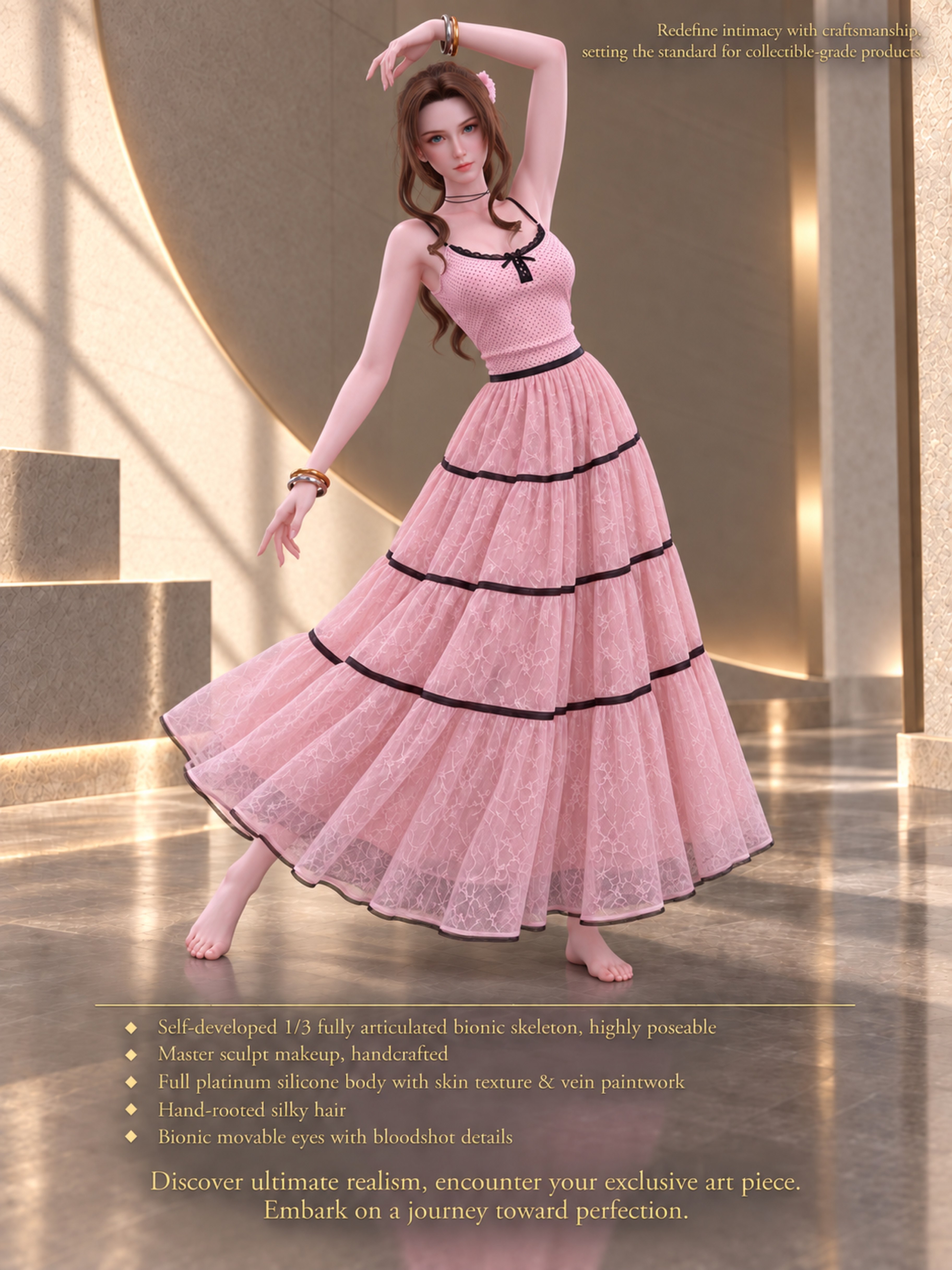 70cm Emi Sakura Mini Soft Silicone Doll – Cute Japanese Anime Character Collectible with Gentle Styling