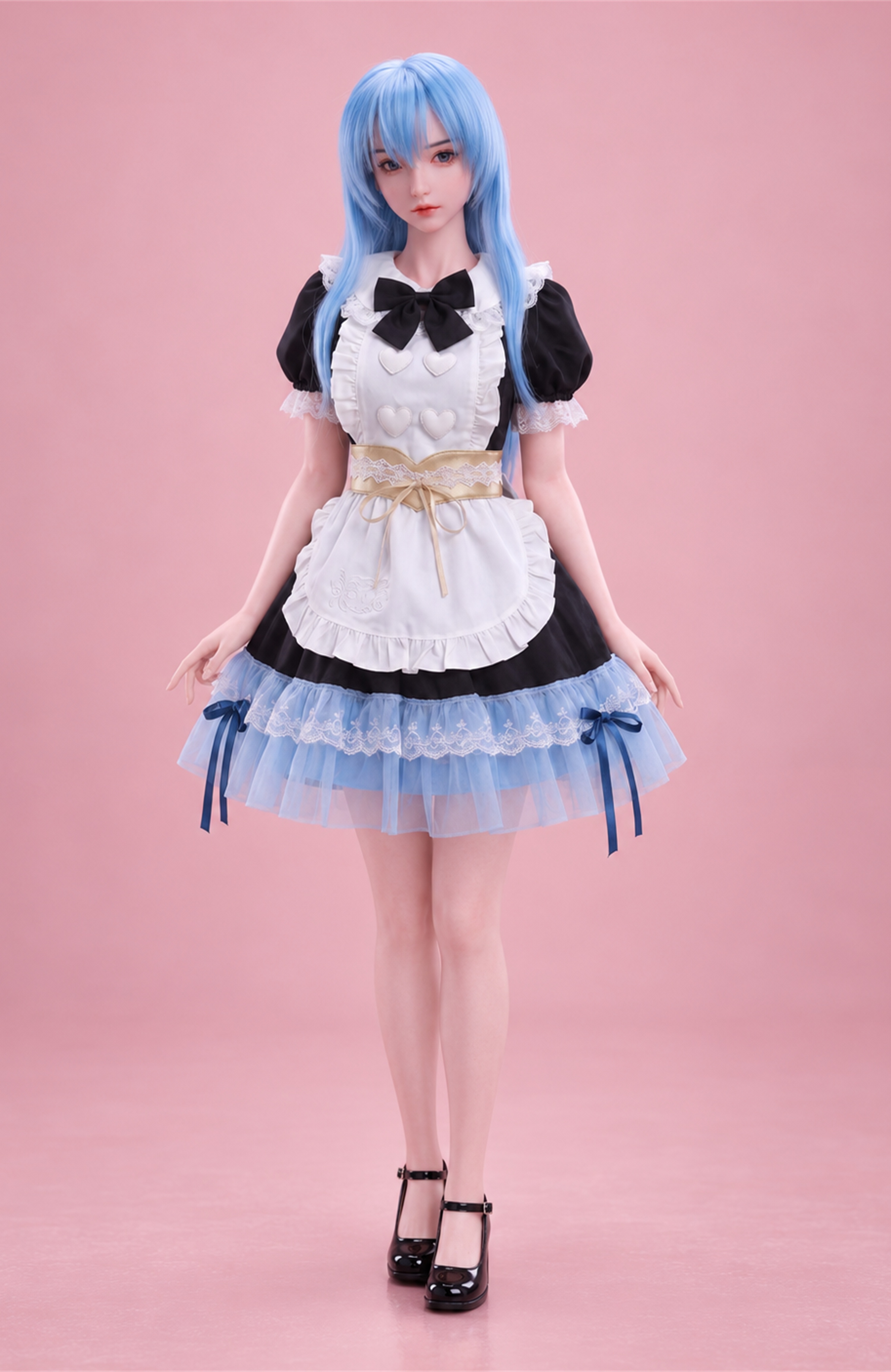 70cm Vivi Pearl Mini Soft Silicone Doll – Anime Character Collectible with Elegant Fantasy Style
