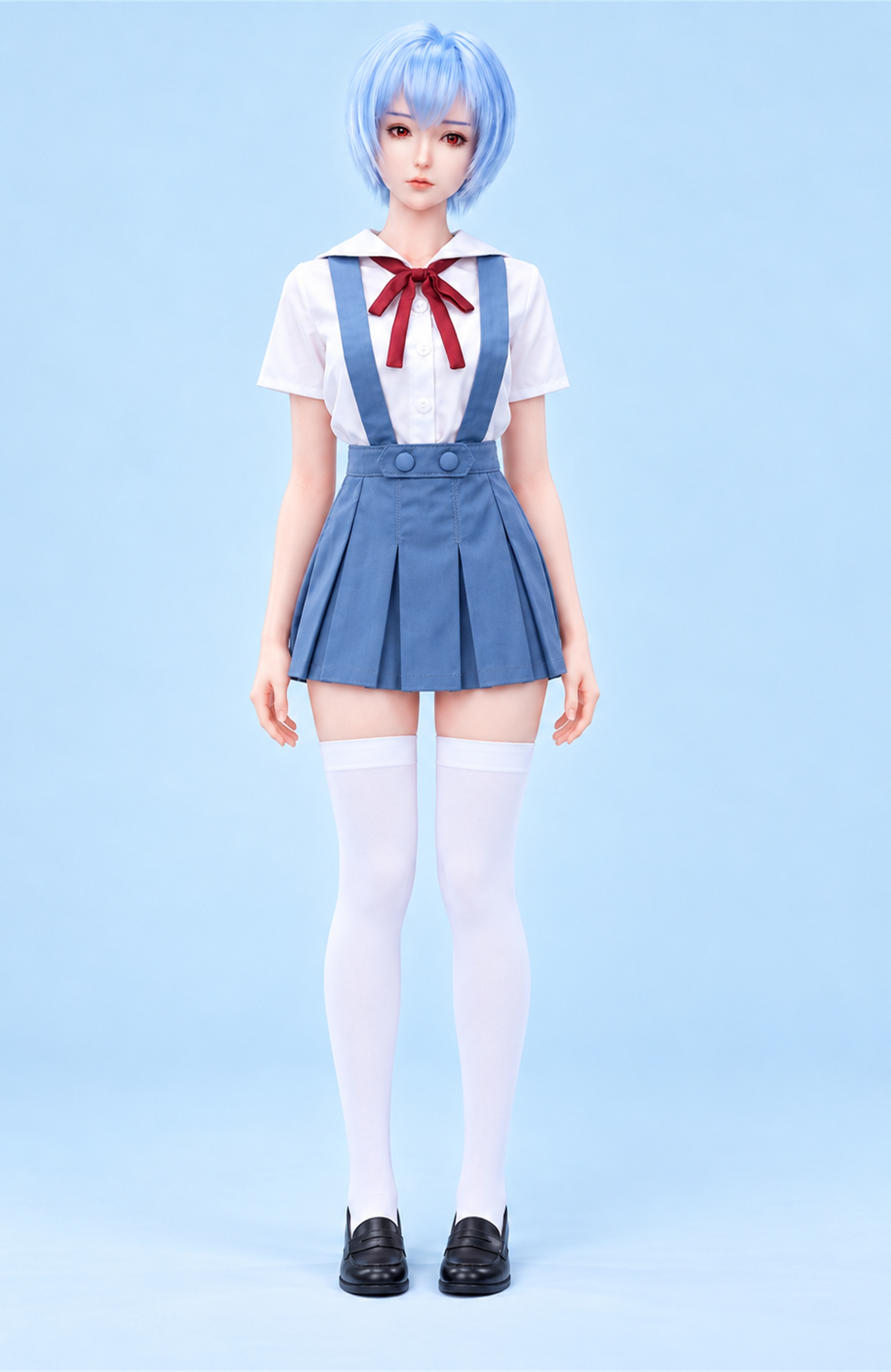 70cm Nia Velvet Mini Silicone Anime Doll – Elegant Soft Touch Character Doll for Collectors
