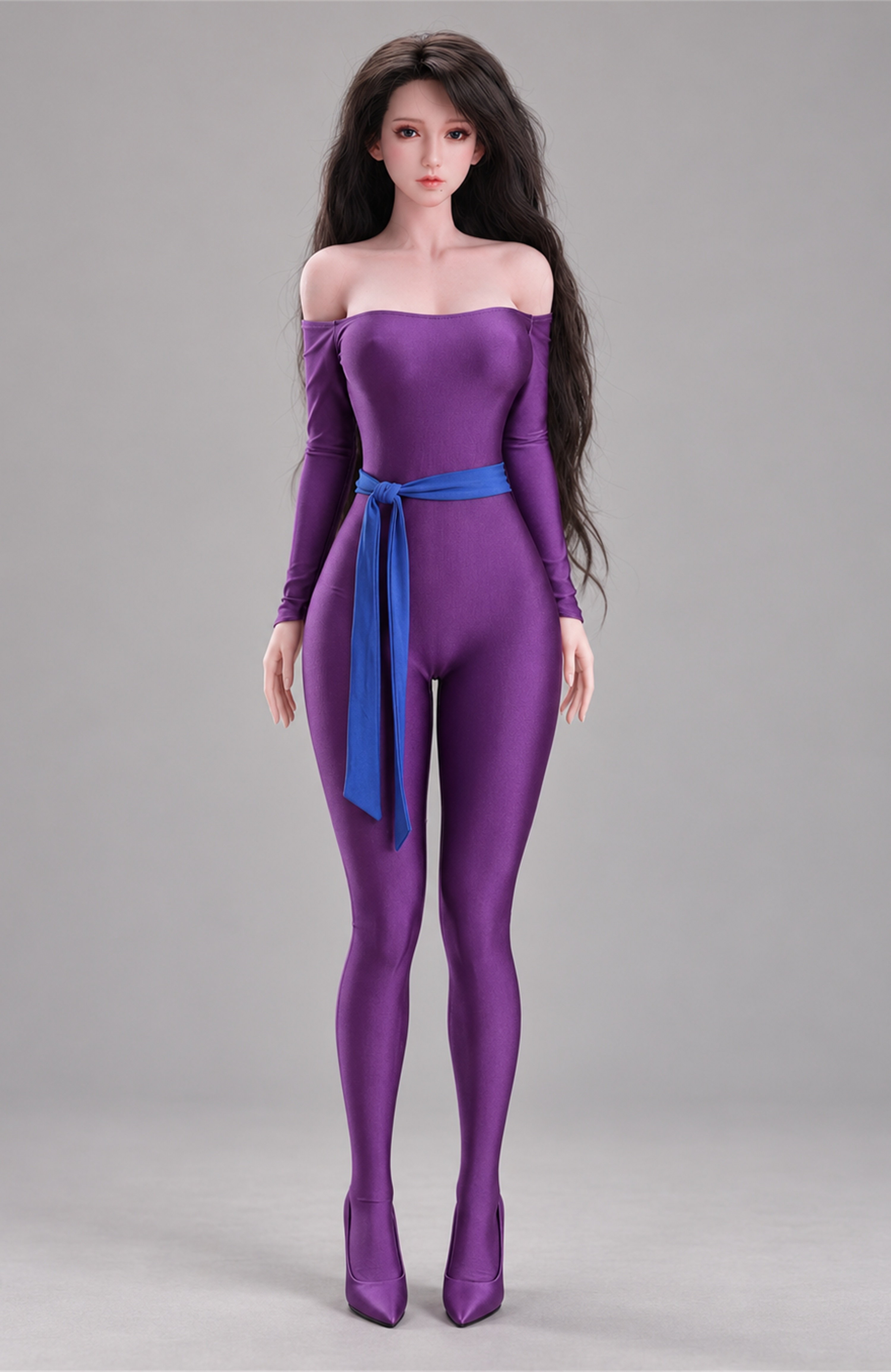 62cm Elina Moon Fantasy Anime Doll – Mini Silicone Character Doll with Soft Body Collectible Design
