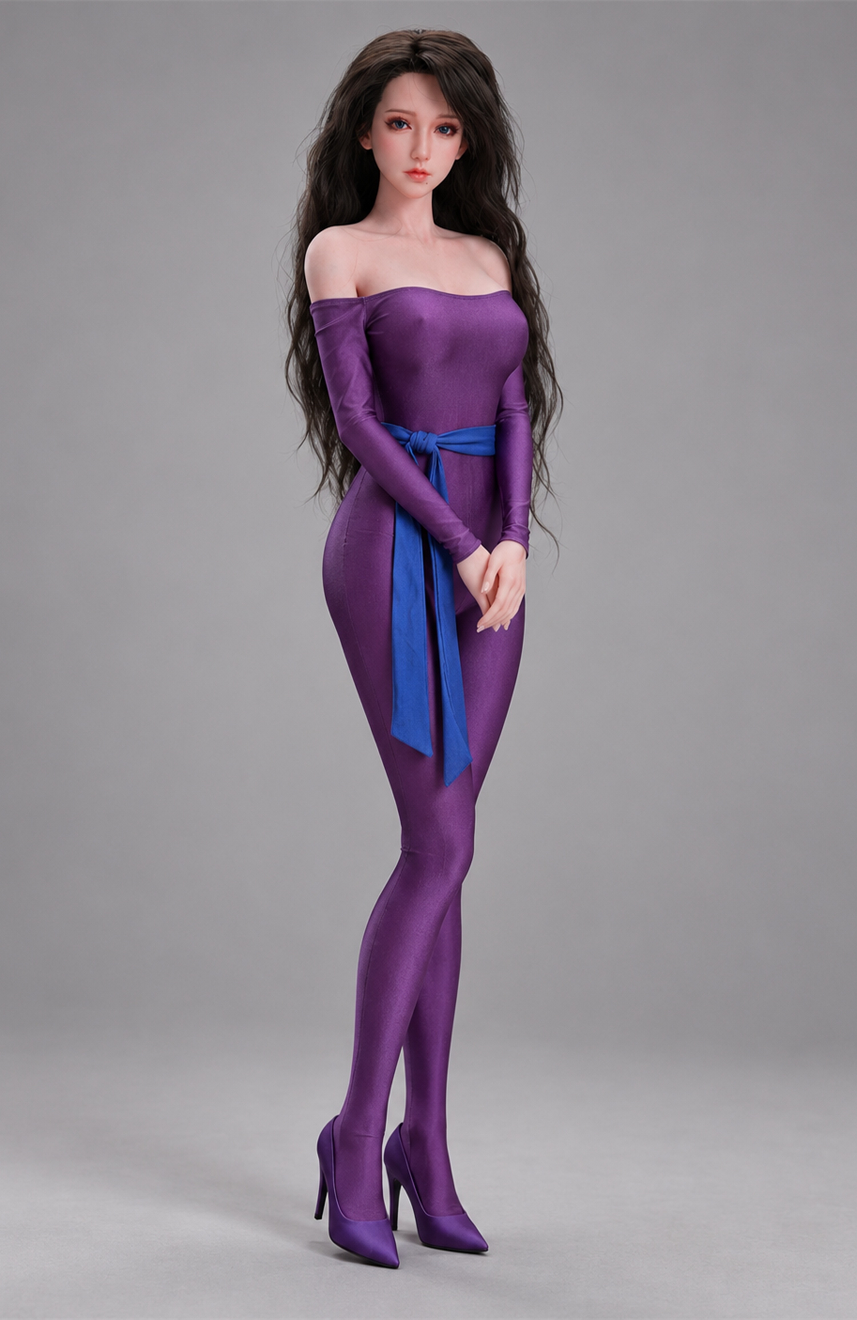 62cm Elina Moon Fantasy Anime Doll – Mini Silicone Character Doll with Soft Body Collectible Design