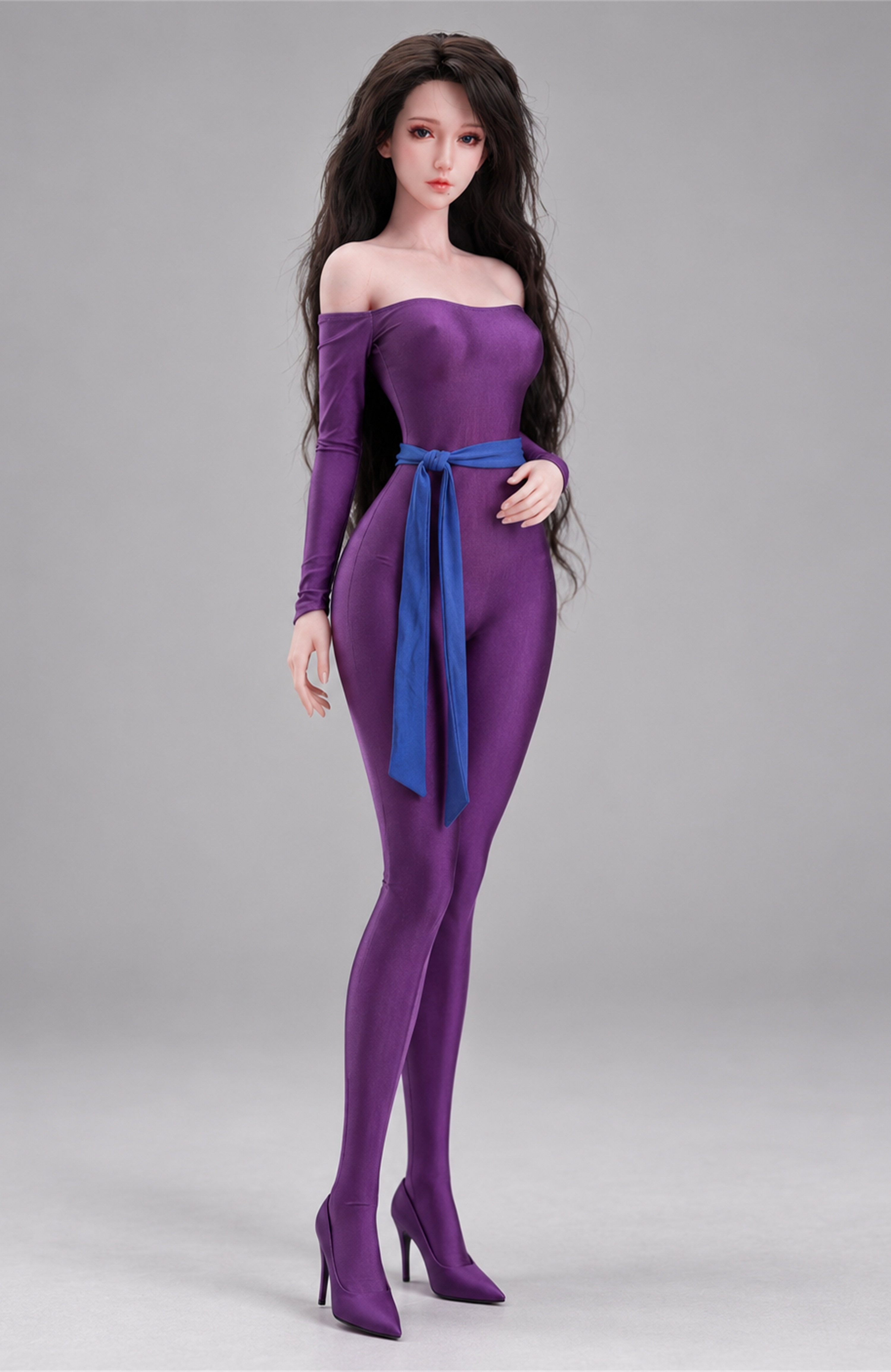 62cm Elina Moon Fantasy Anime Doll – Mini Silicone Character Doll with Soft Body Collectible Design