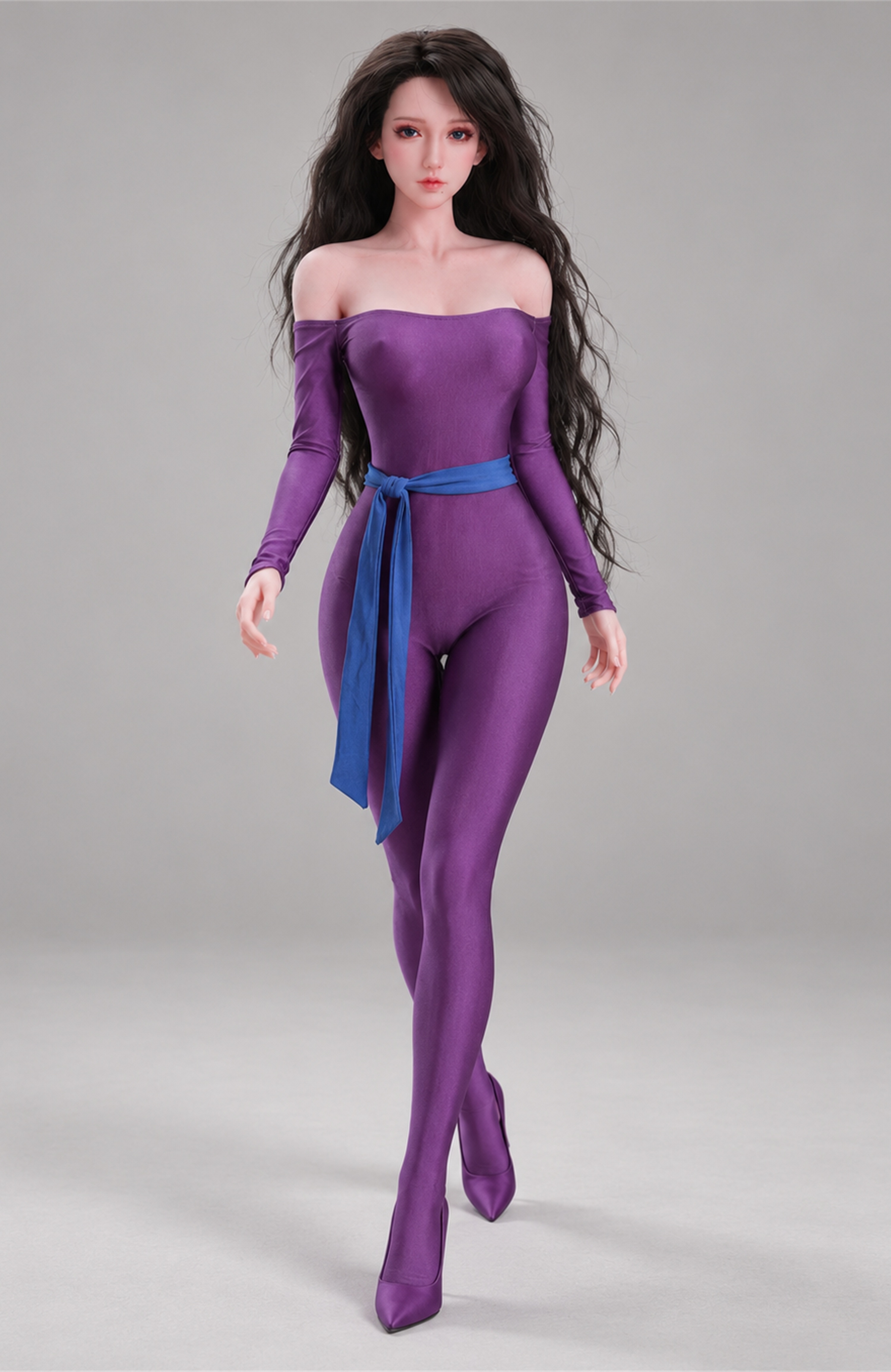 62cm Elina Moon Fantasy Anime Doll – Mini Silicone Character Doll with Soft Body Collectible Design
