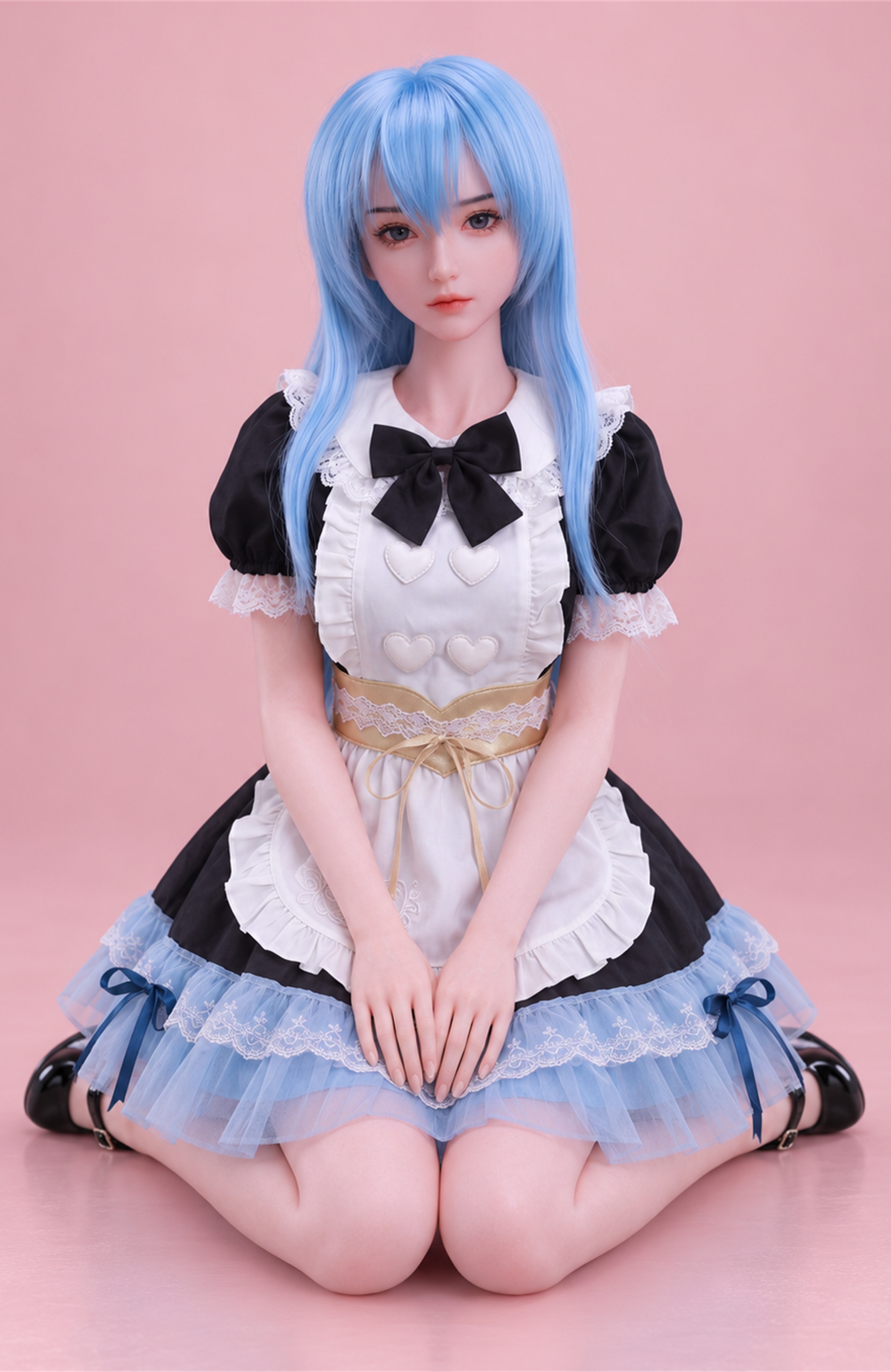 70cm Vivi Pearl Mini Soft Silicone Doll – Anime Character Collectible with Elegant Fantasy Style