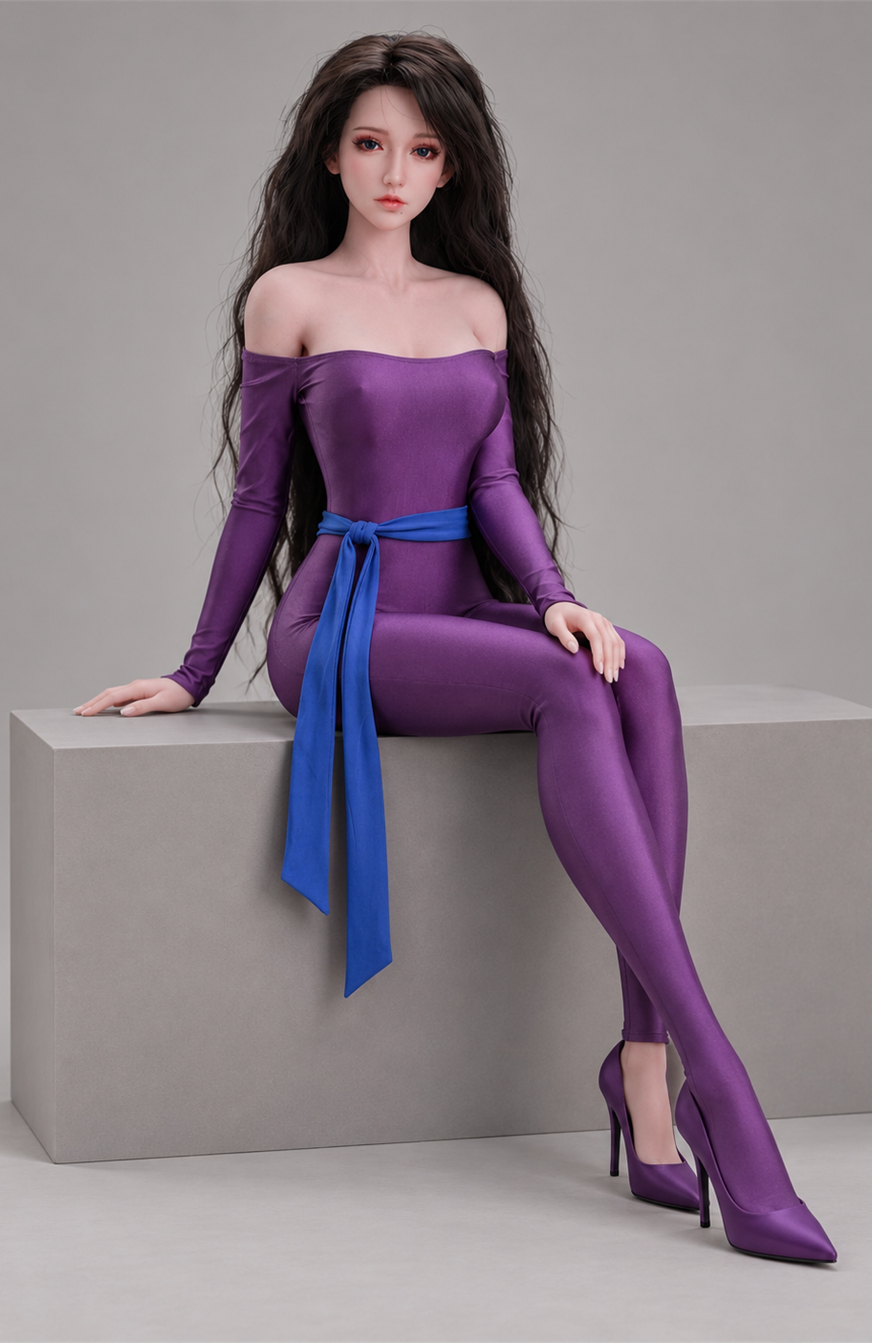 62cm Elina Moon Fantasy Anime Doll – Mini Silicone Character Doll with Soft Body Collectible Design
