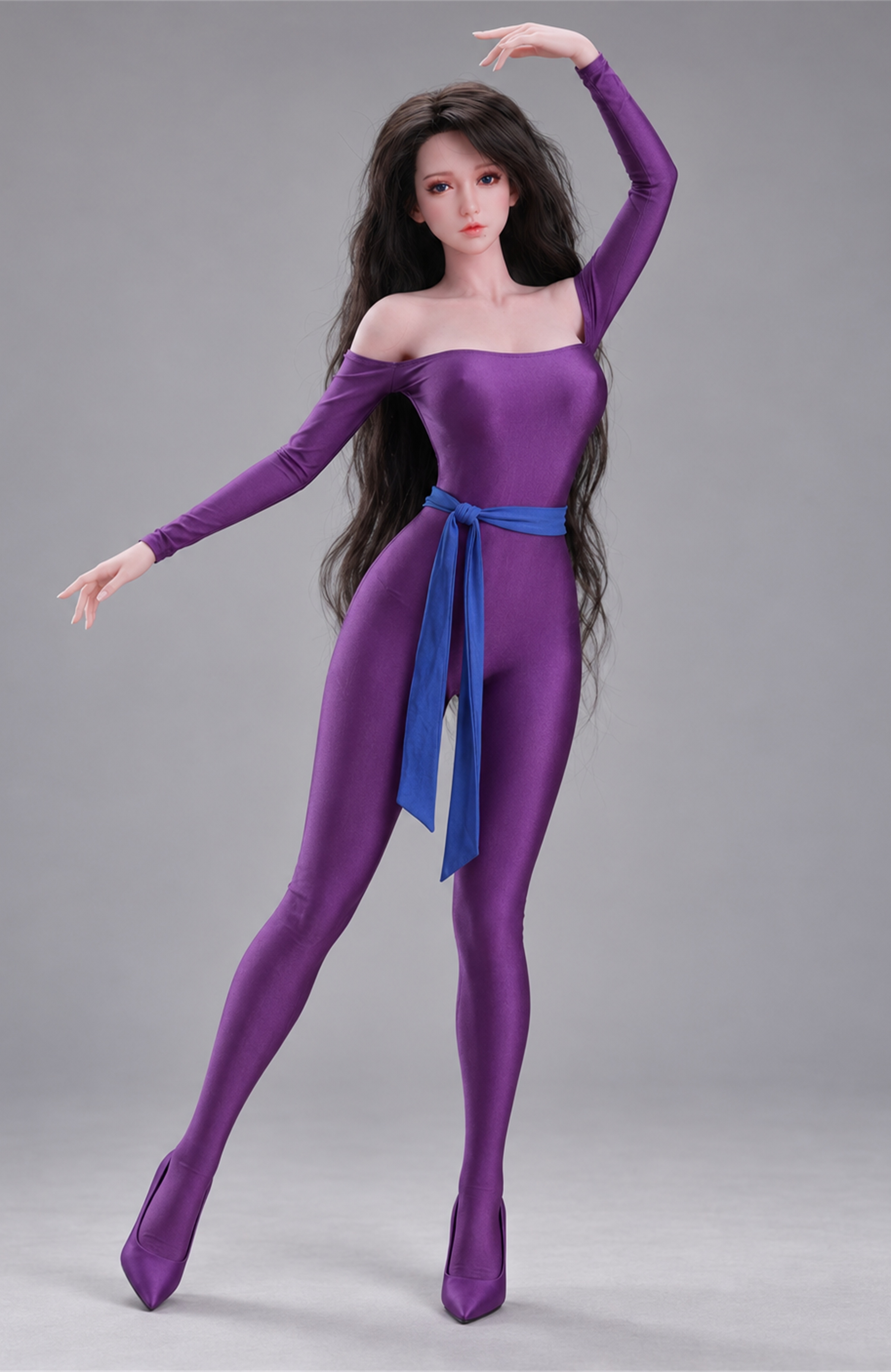 62cm Elina Moon Fantasy Anime Doll – Mini Silicone Character Doll with Soft Body Collectible Design