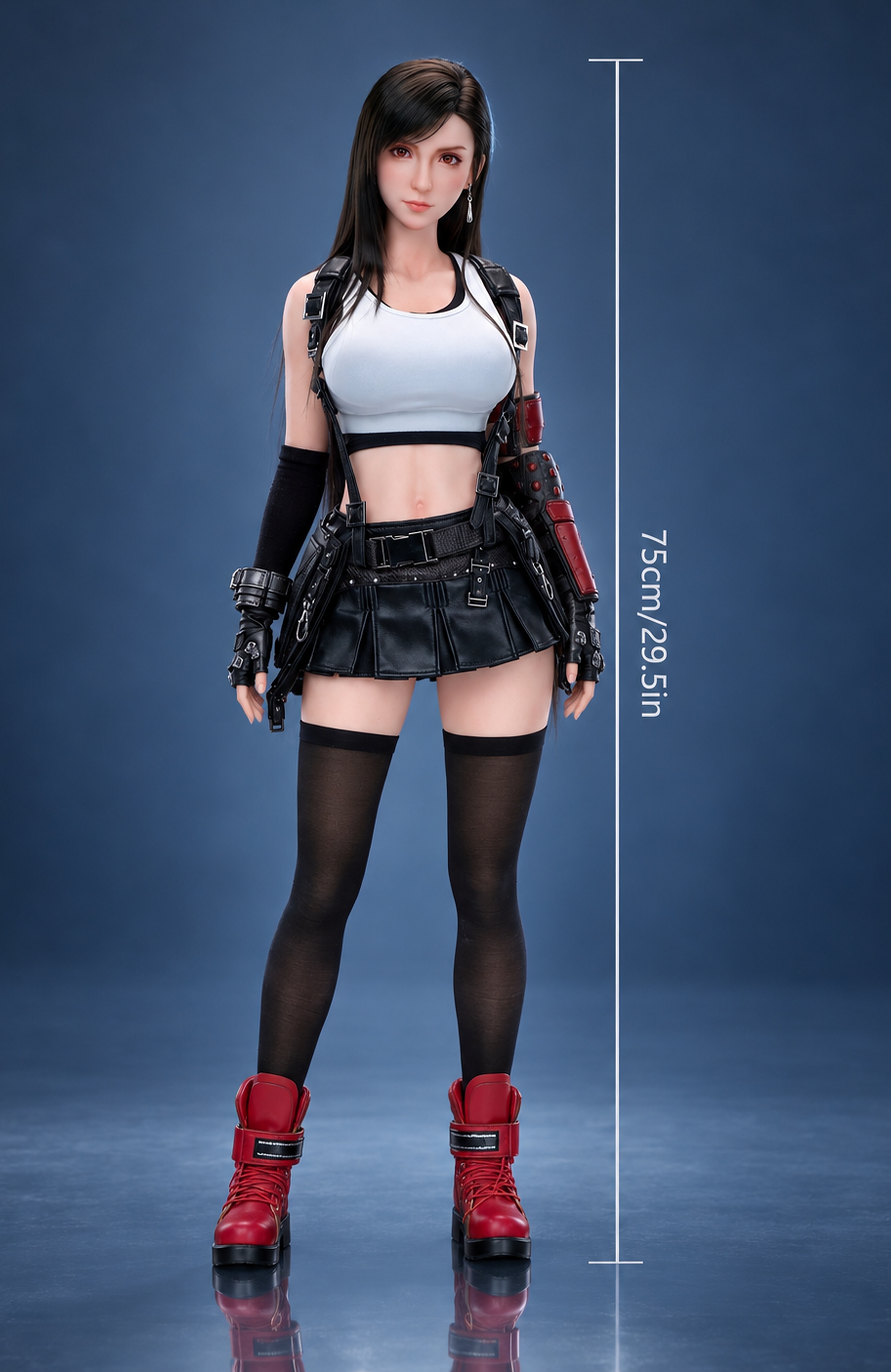 75cm Nami Sky Fantasy Silicone Anime Doll – Mini Soft Touch Character Doll Collection