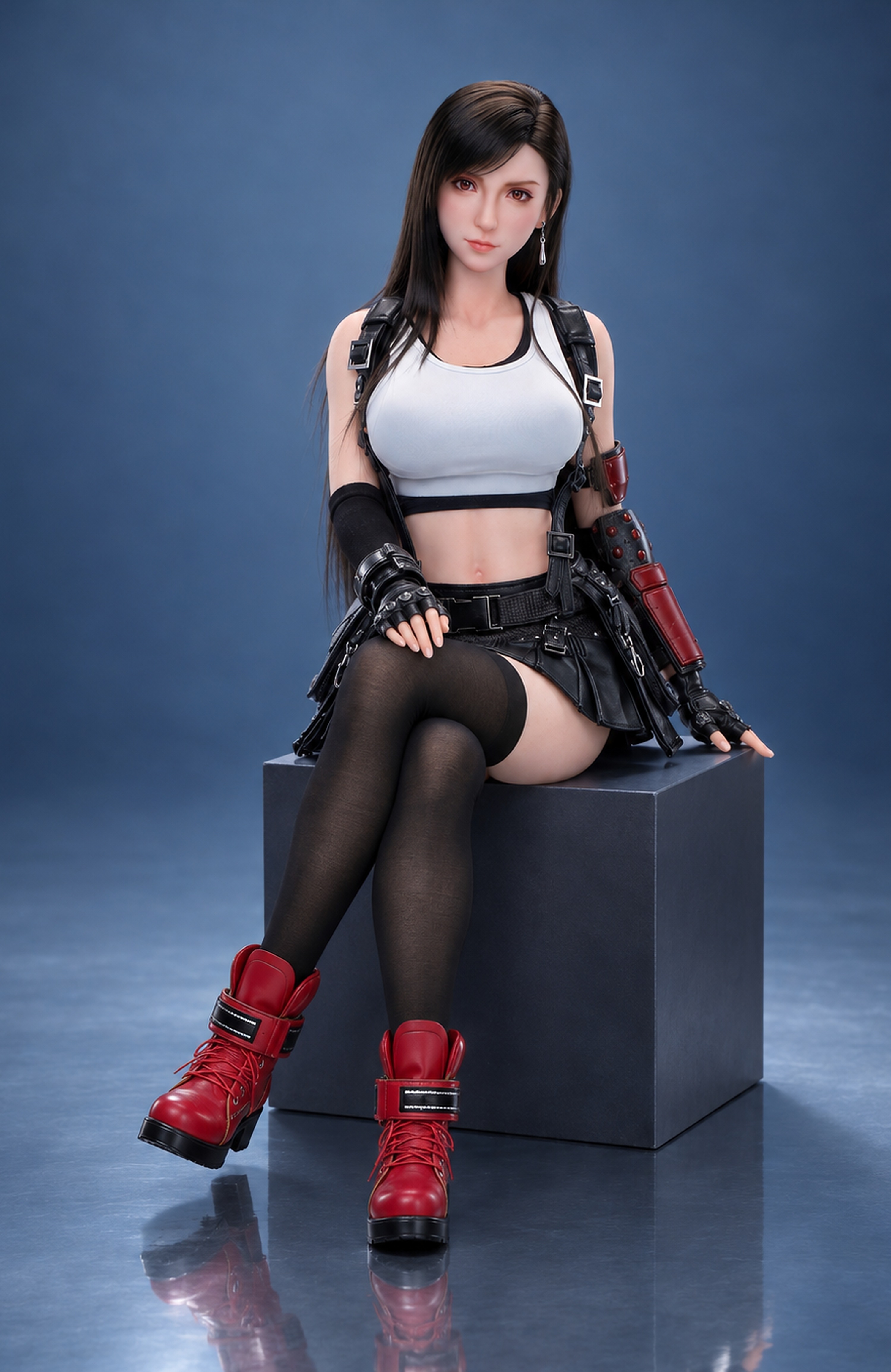 75cm Nami Sky Fantasy Silicone Anime Doll – Mini Soft Touch Character Doll Collection