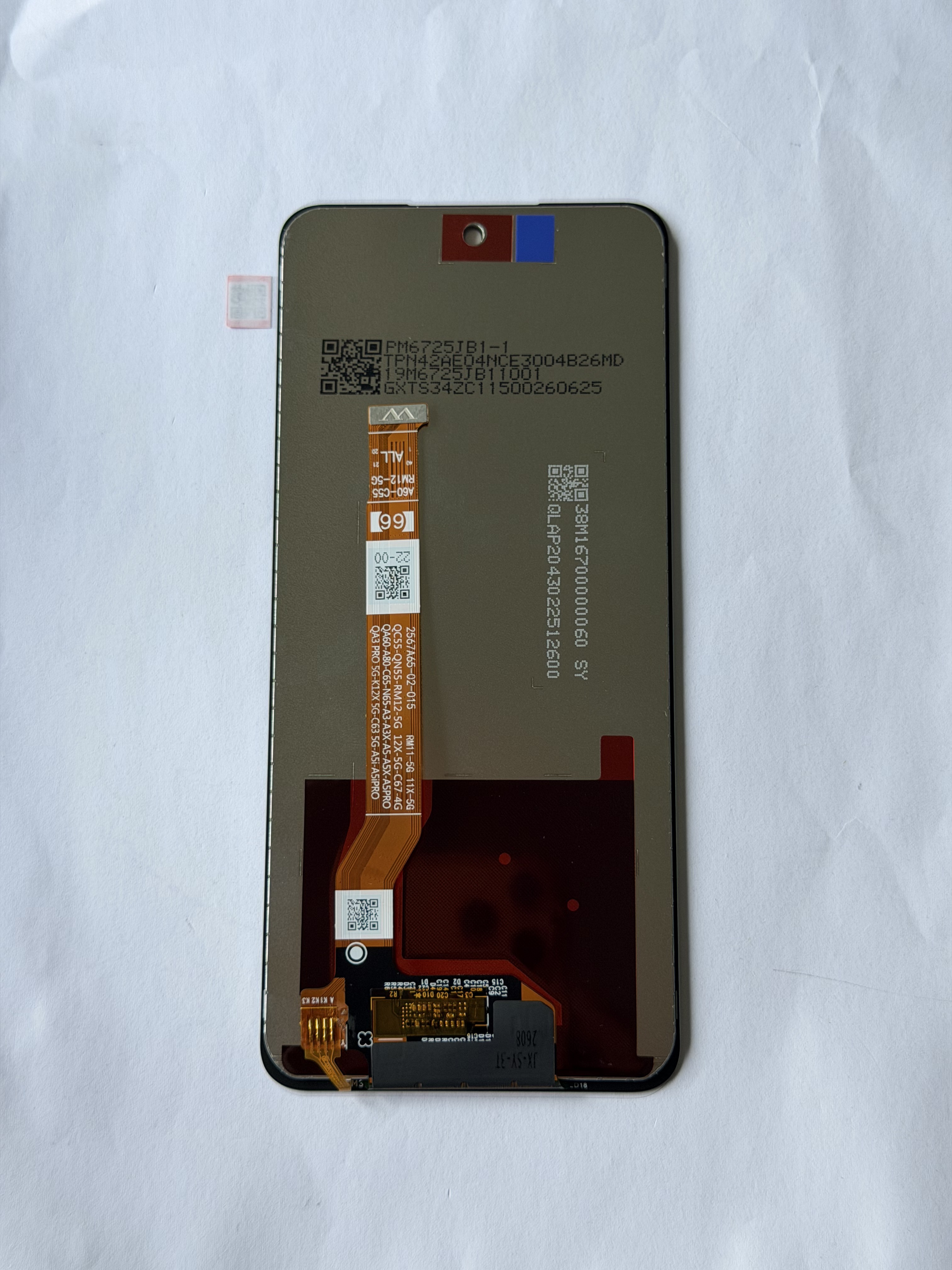 Pantalla LCD Táctil para OPPO A58 - Calidad Original, Black | Rise LCD