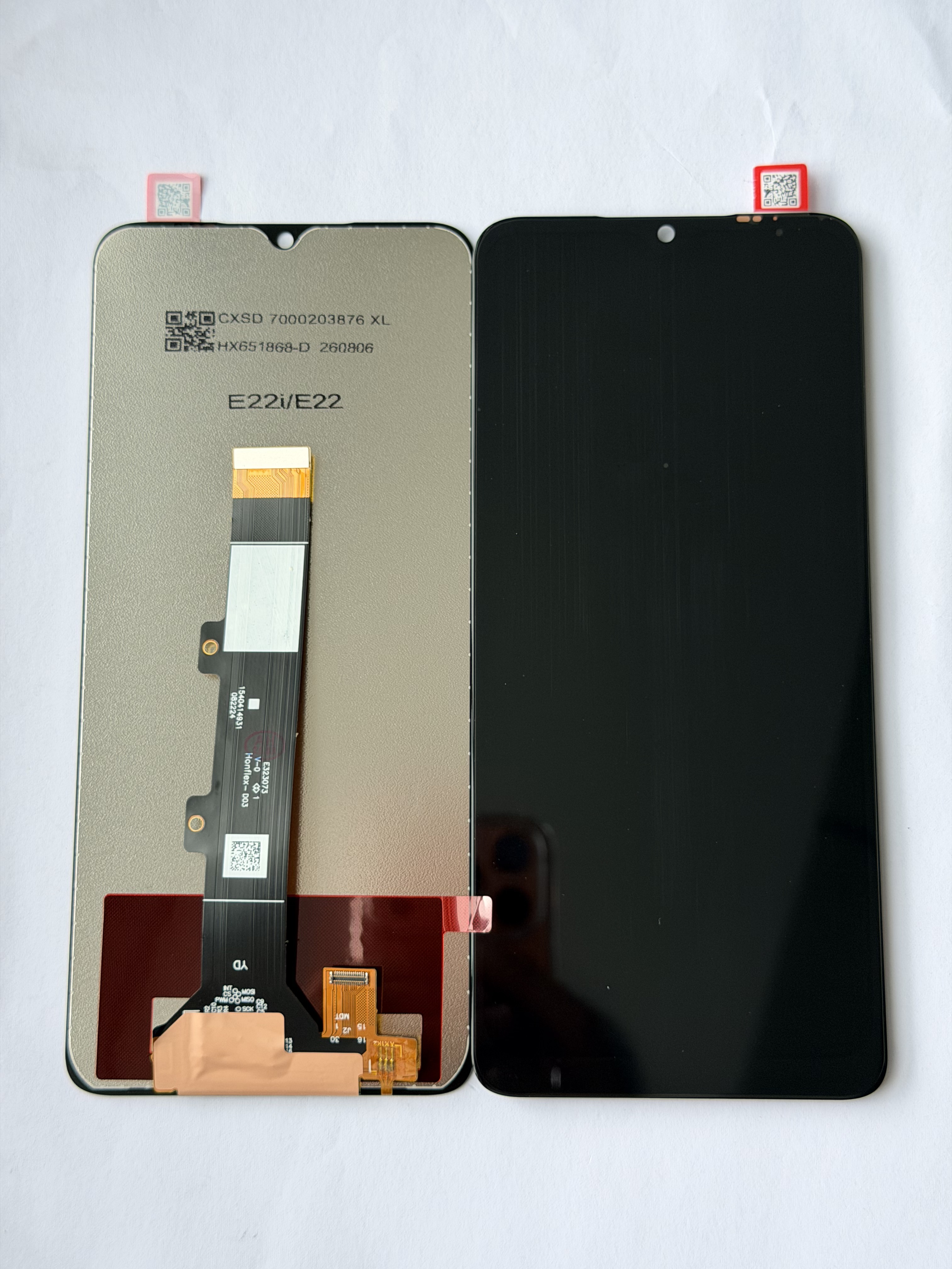 Pantalla LCD Táctil para Moto E22 - Calidad Ensamblada, Black | Rise LCD