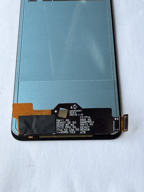 Pantalla OLED Táctil para OPPO Reno7 - Calidad TFT, Black | Rise LCD