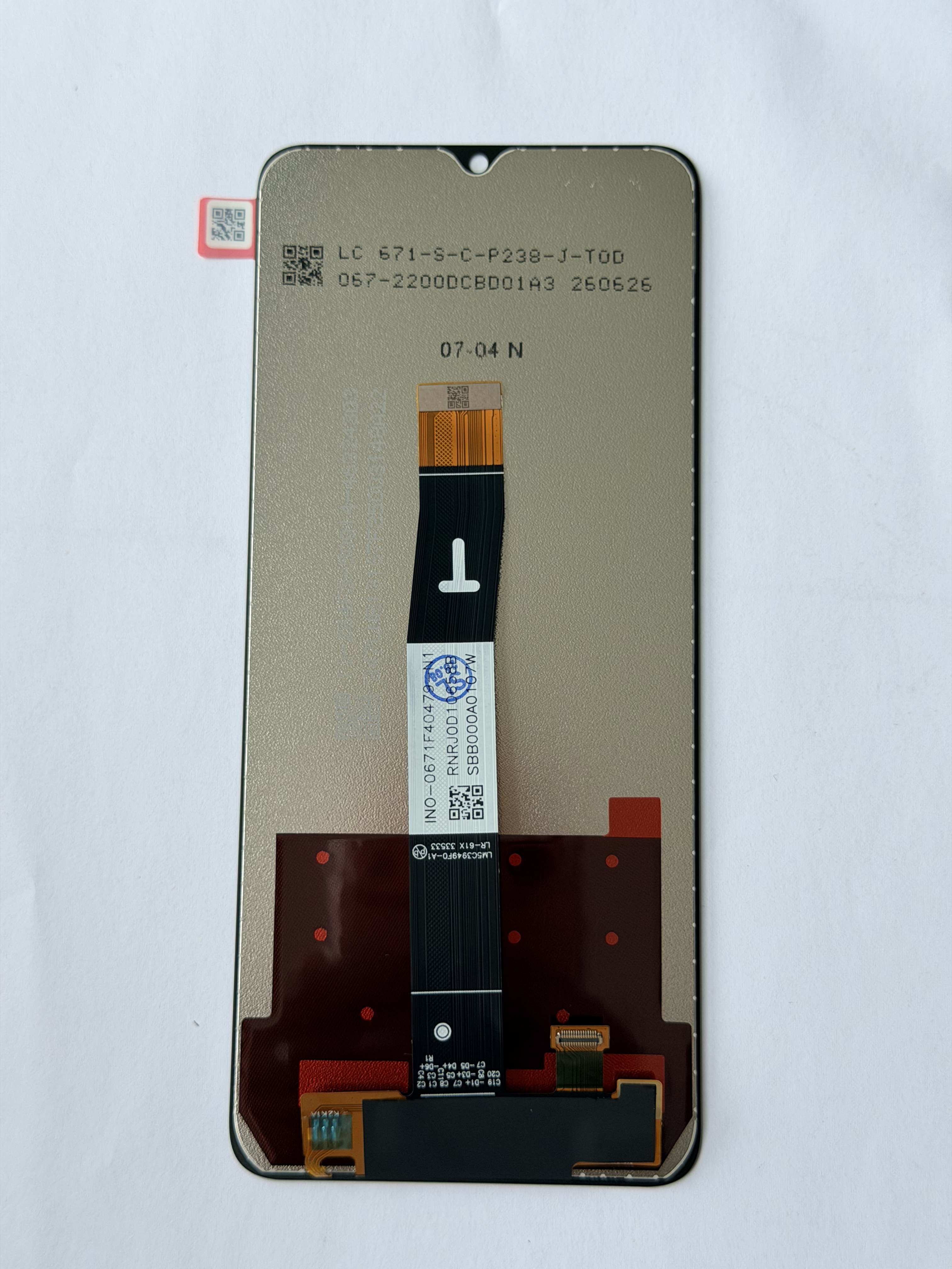 Pantalla LCD Táctil para Redmi 12C - Calidad HD+, Black | Rise LCD