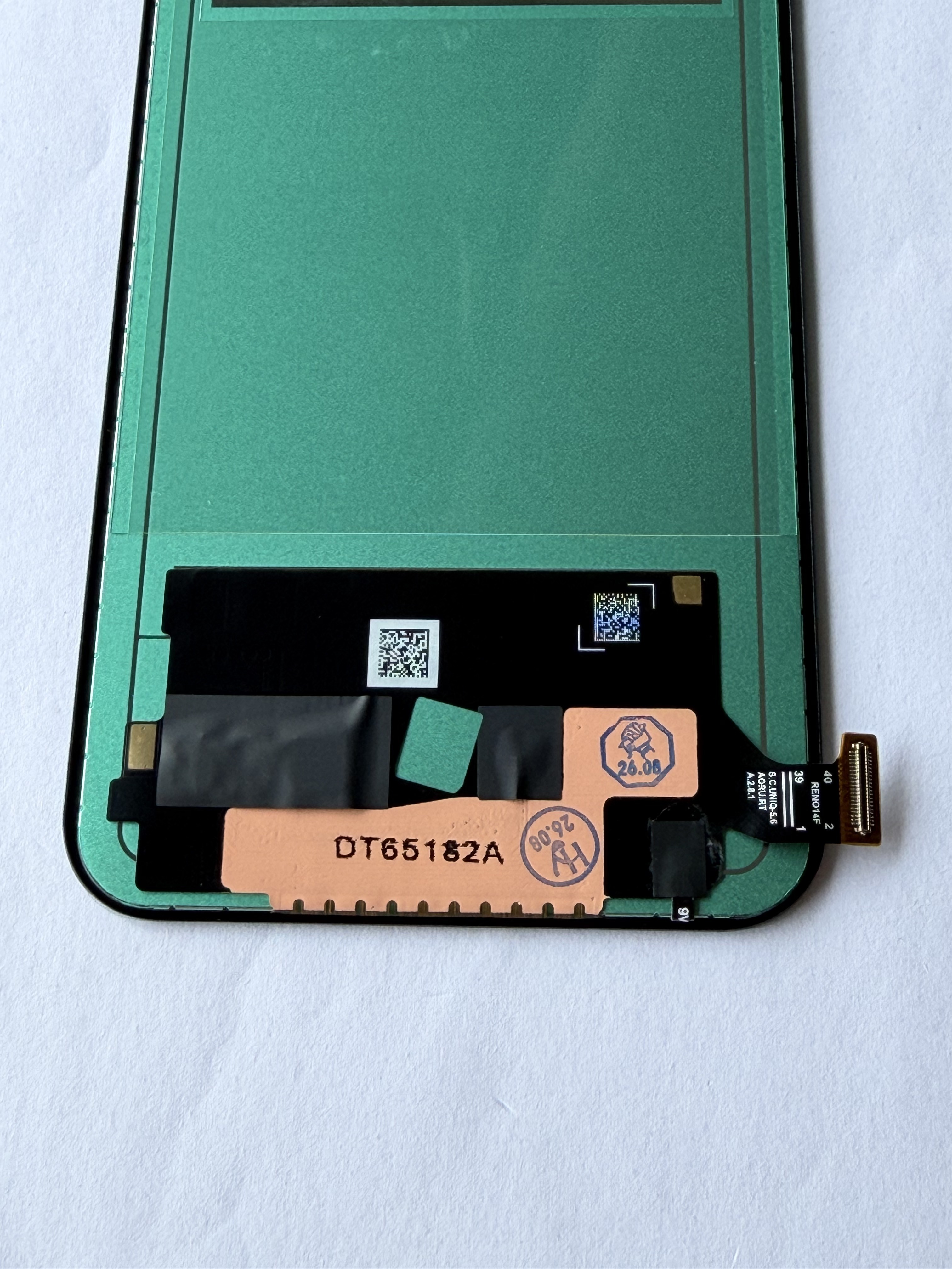 Pantalla AMOLED Táctil para OPPO A6 Pro 5G - Calidad TFT, Black | Rise LCD