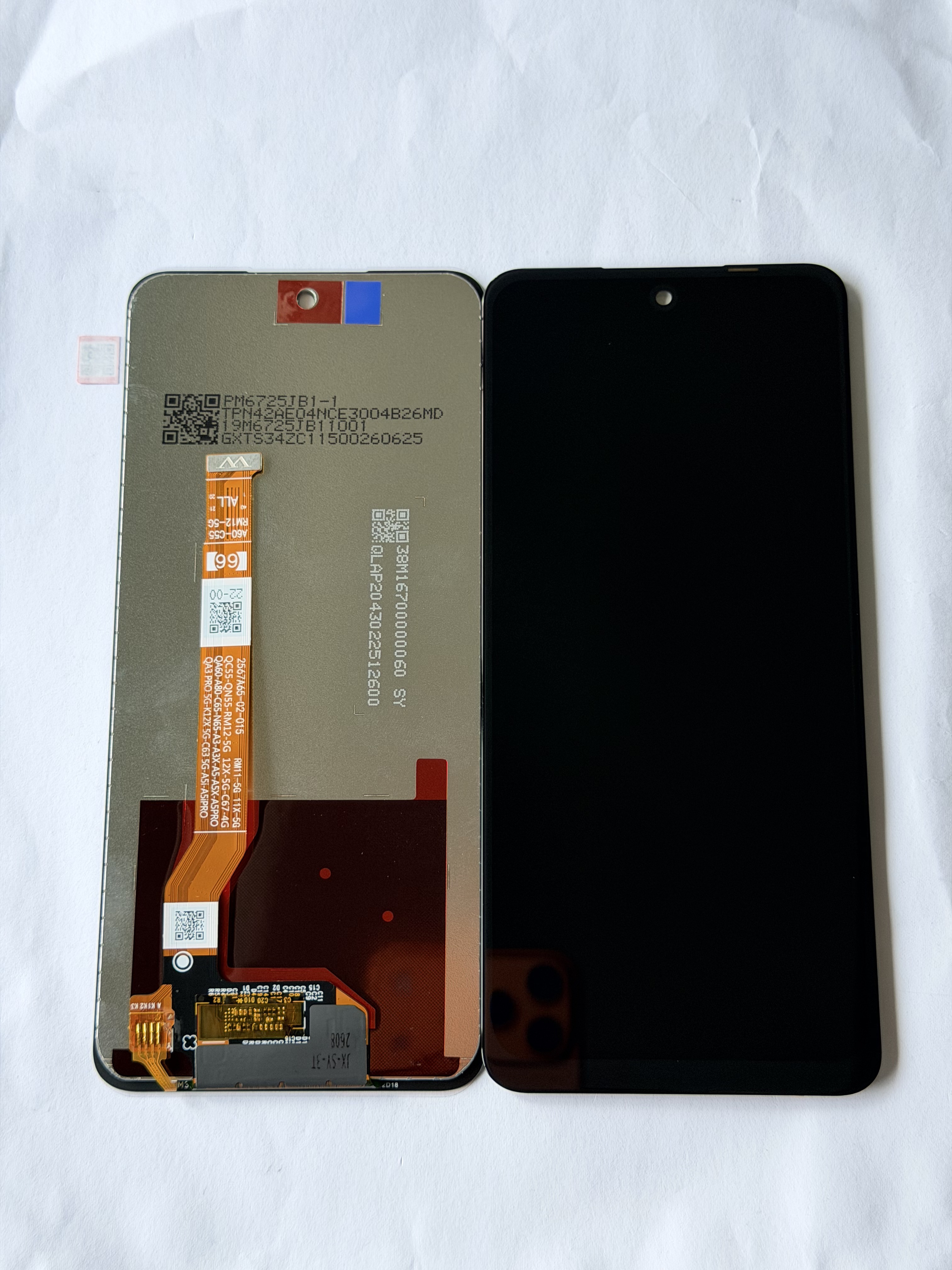Pantalla LCD Táctil para OPPO A58 - Calidad Original, Black | Rise LCD