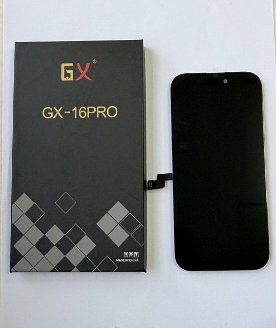 Pantalla OLED Rígida GX para iPhone 16 Pro - True Tone, IC transferible | Rise LCD