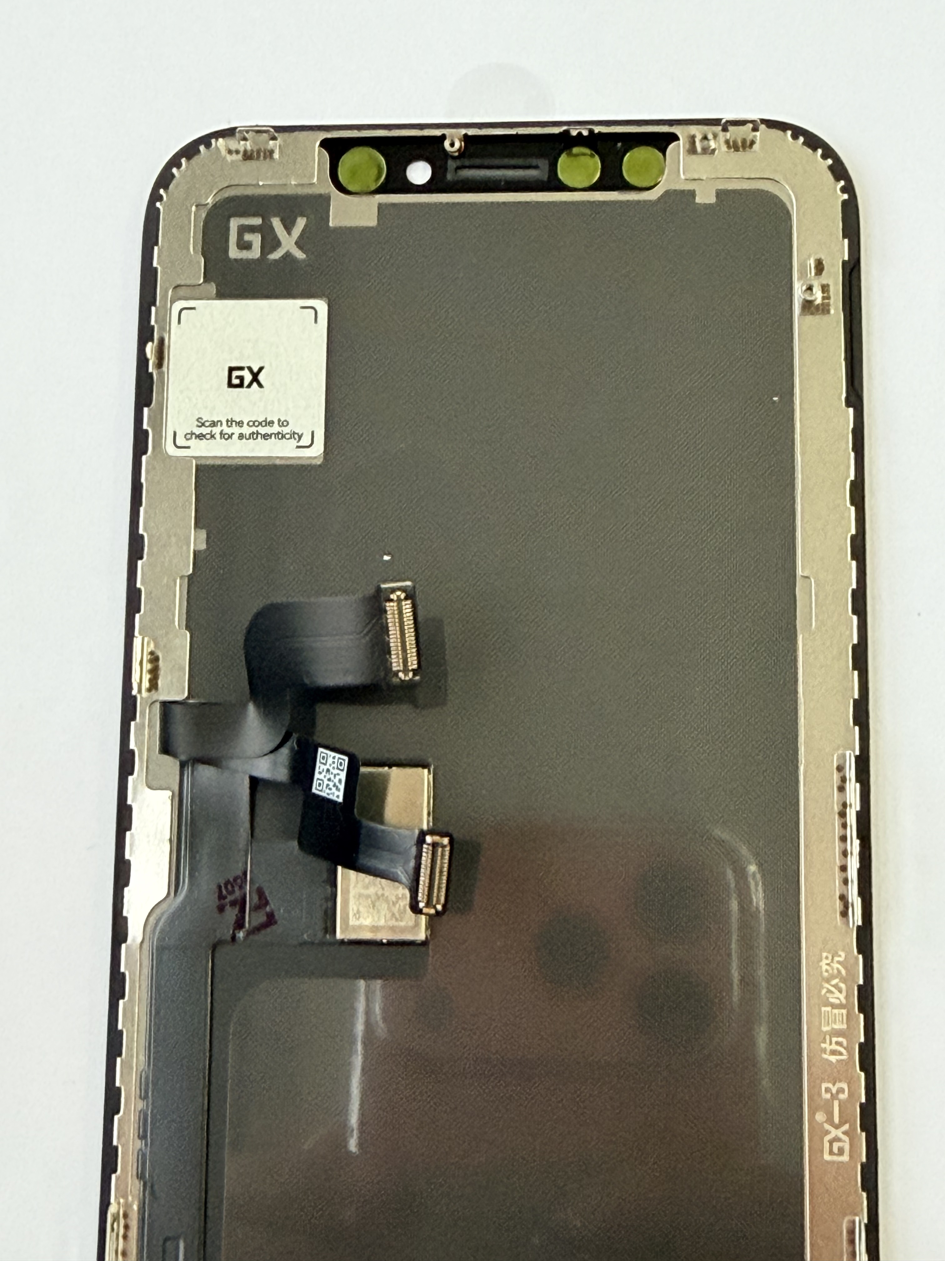 Pantalla OLED Rígida GX para iPhone X | Rise LCD