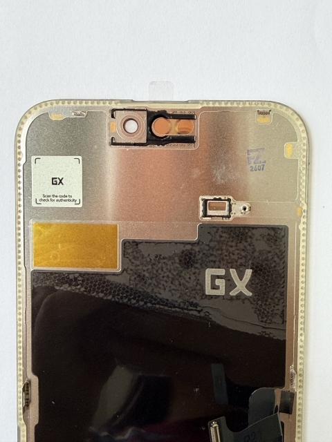 Pantalla OLED Flexible GX para iPhone 15 Pro Max - ProMotion 120Hz, IC transferible,Rise LCD,Pantalla iPhone 15 Pro Max OLED Flexible GX | Rise LCD