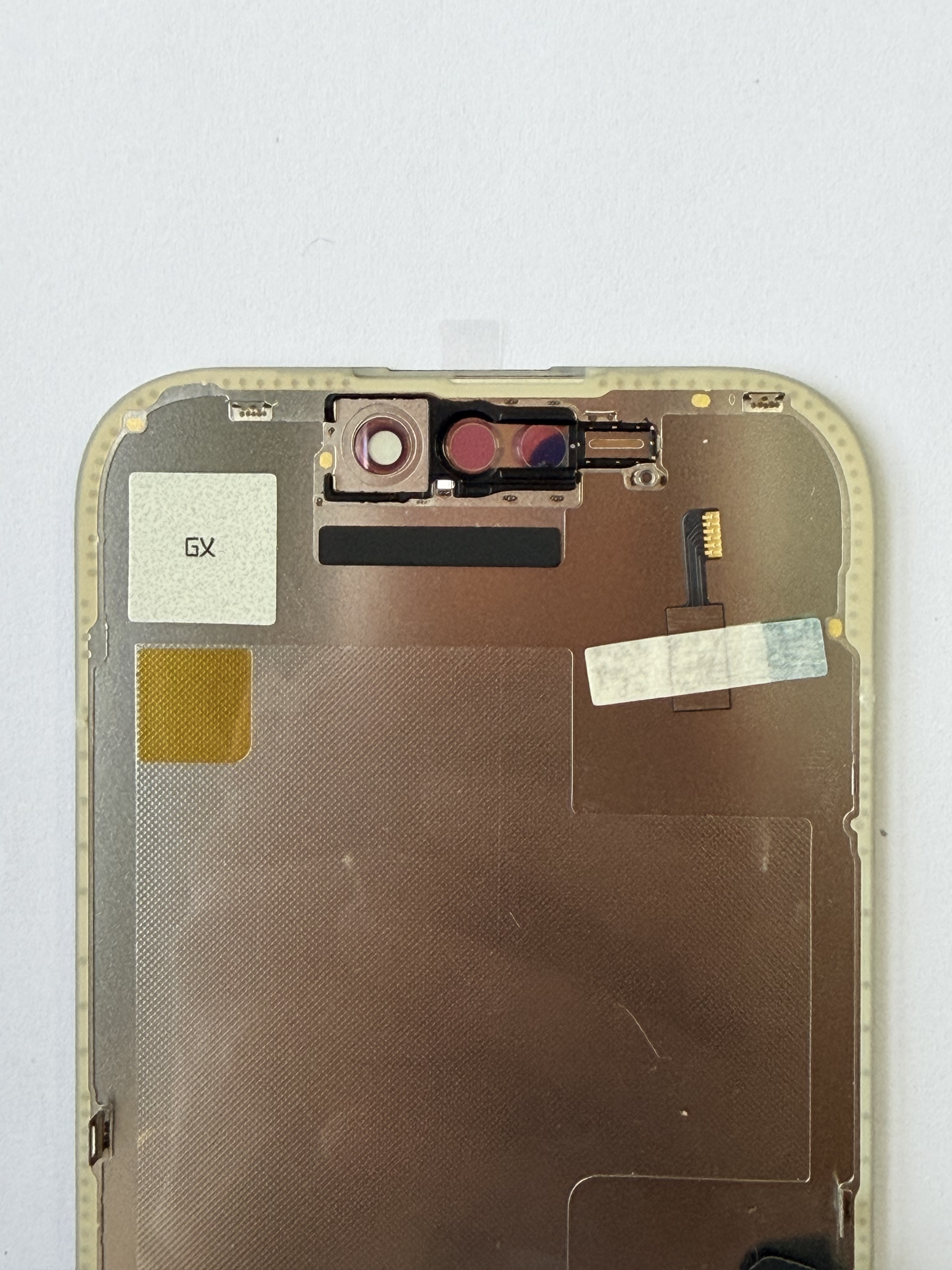Pantalla OLED Rígida GX para iPhone 16 Pro - True Tone, IC transferible | Rise LCD