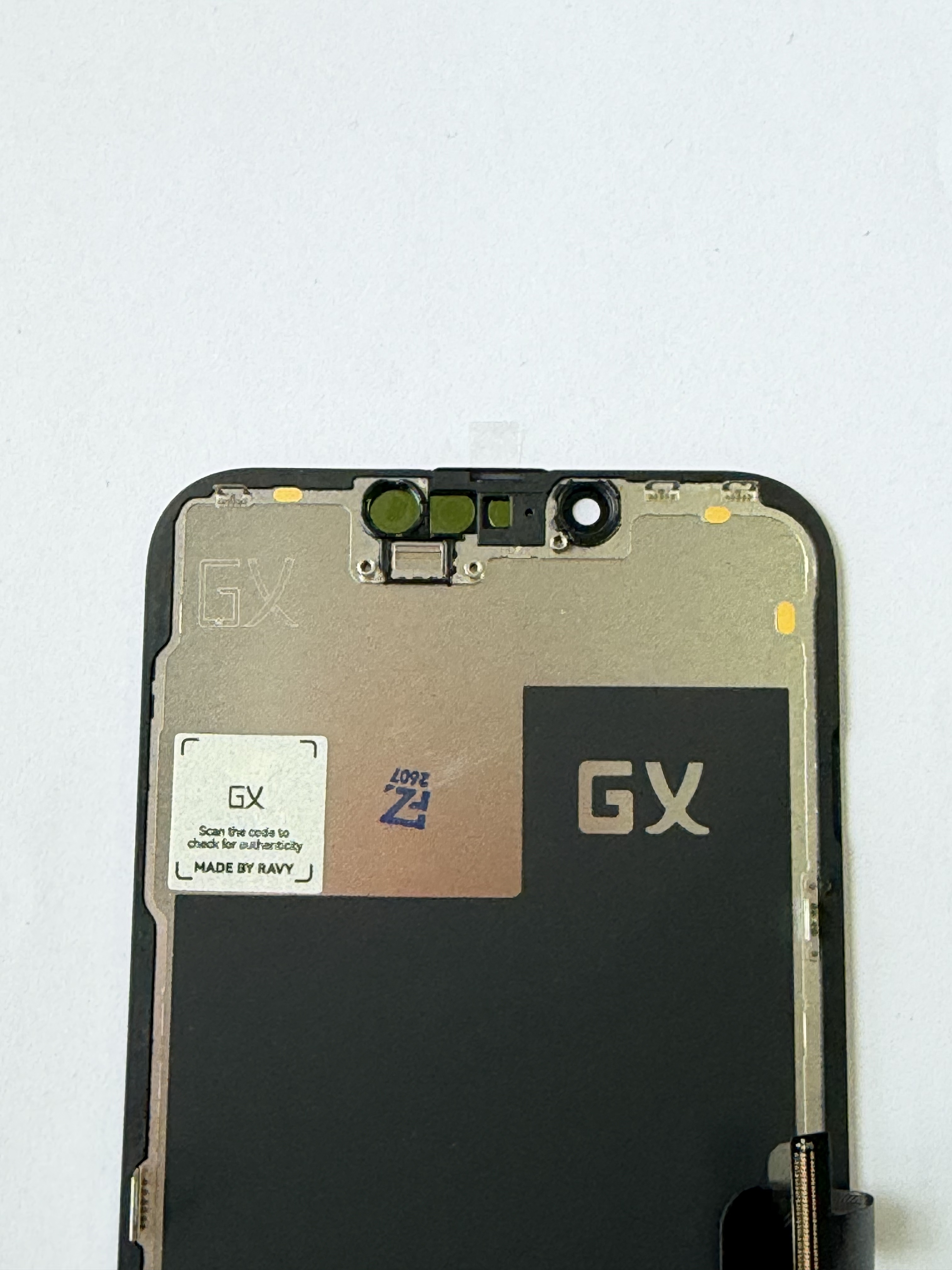 Pantalla OLED Rígida GX para iPhone 13 Pro - True Tone, IC transferible | Rise LCD