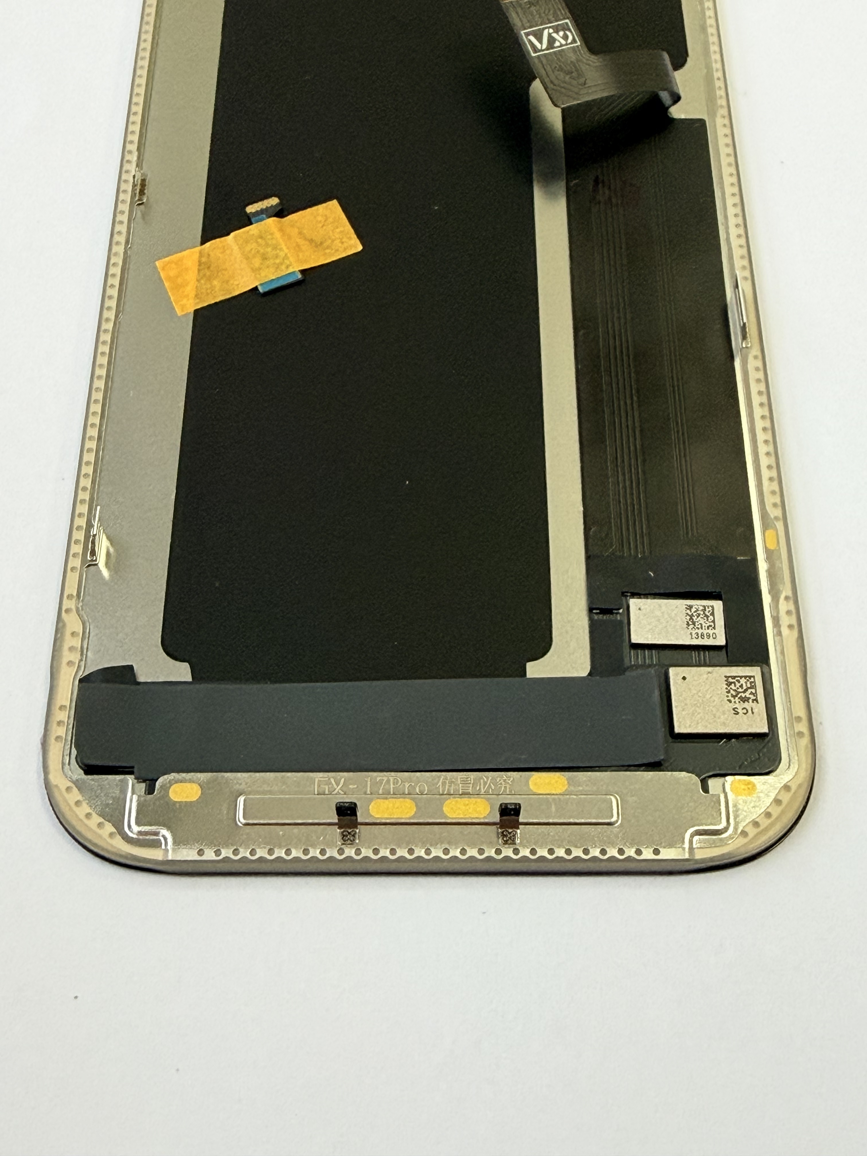 Pantalla OLED Flexible GX para iPhone 17 Pro - ProMotion 120Hz, IC transferible | Rise LCD